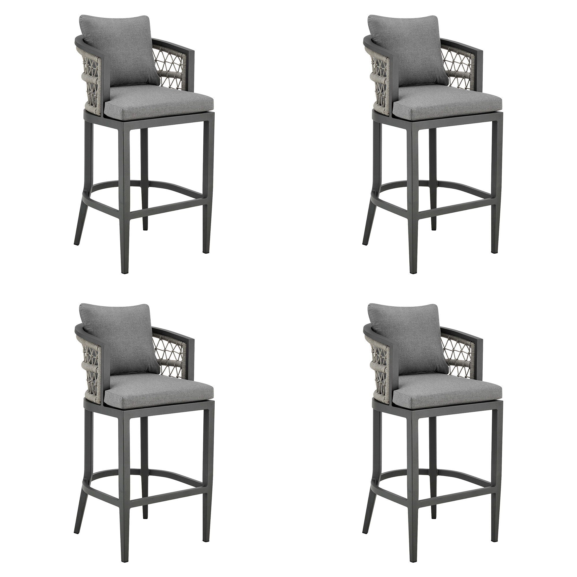 Zella - Outdoor Patio Bar Stool Set