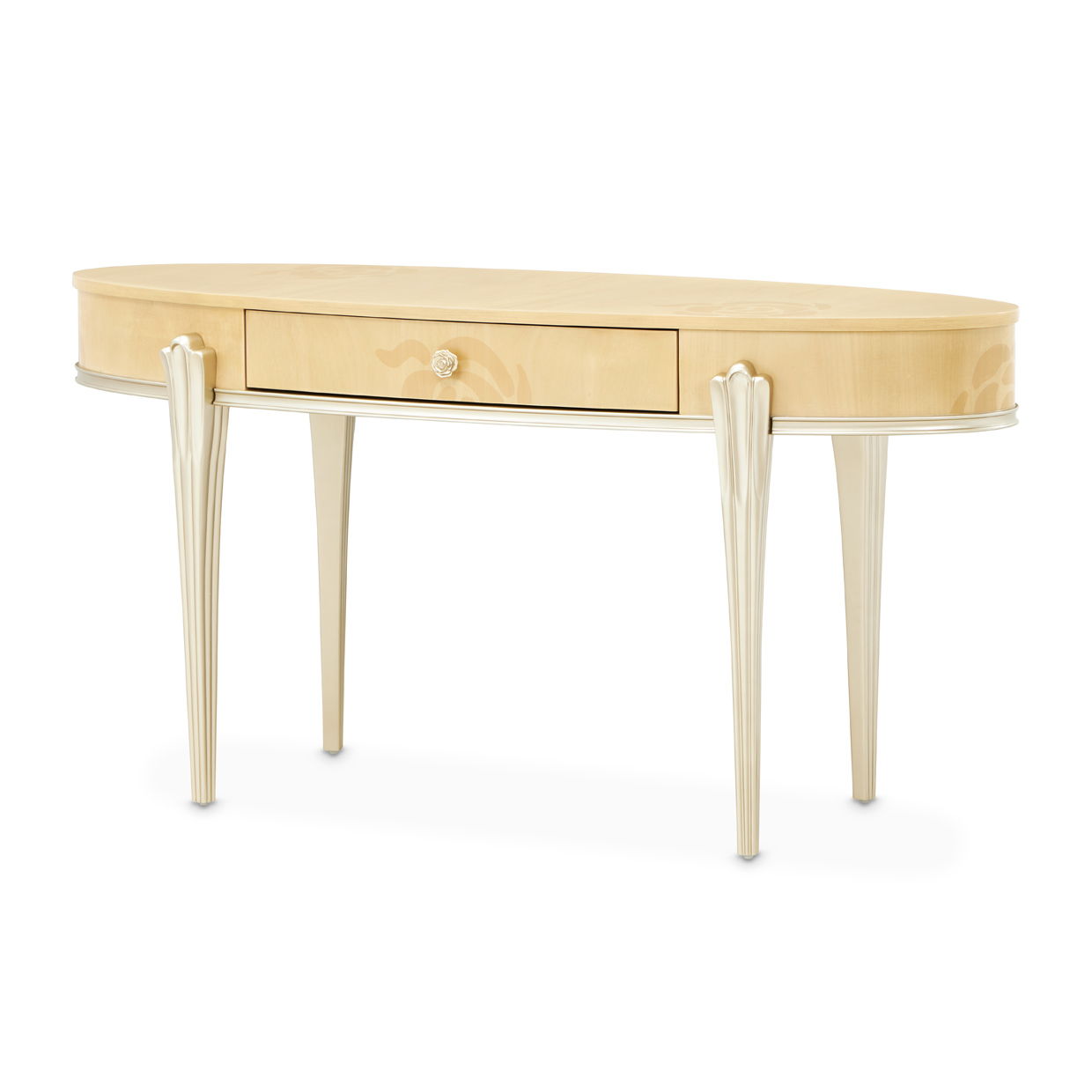 Camellia Field - Wood Vanity Desk