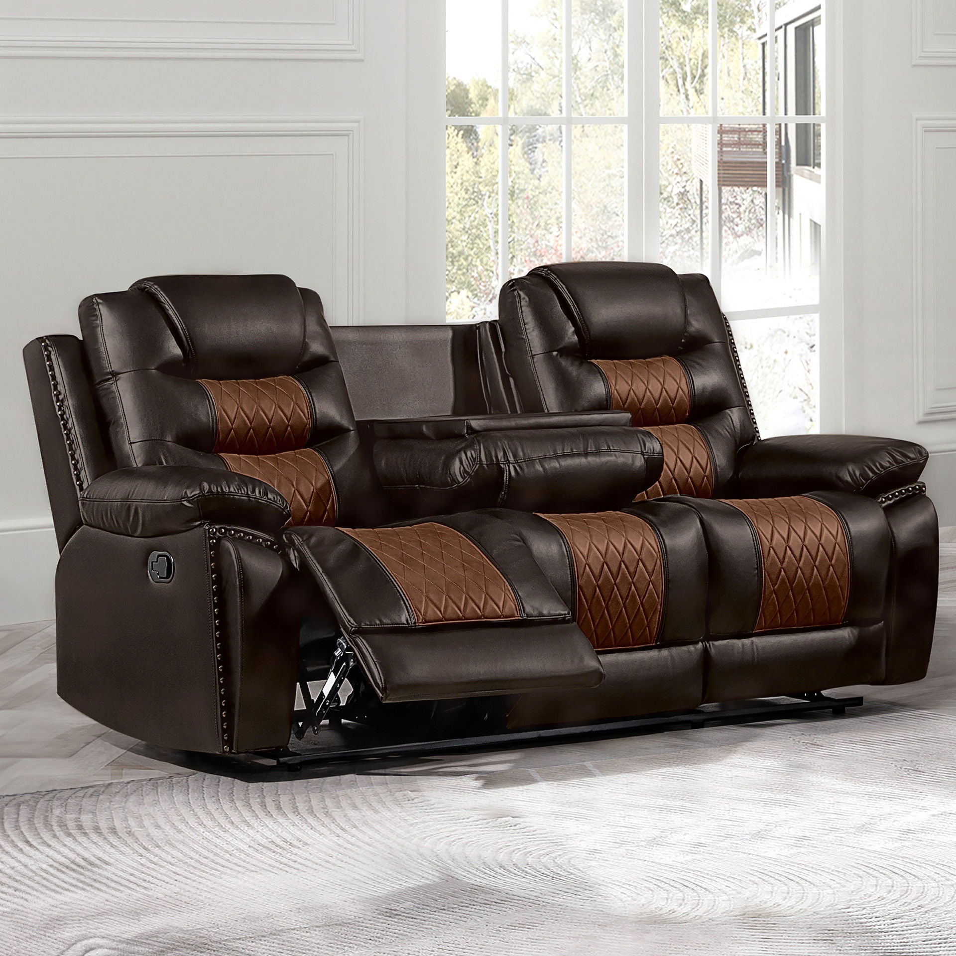 Nikko - Sofa With Dual Recliner
