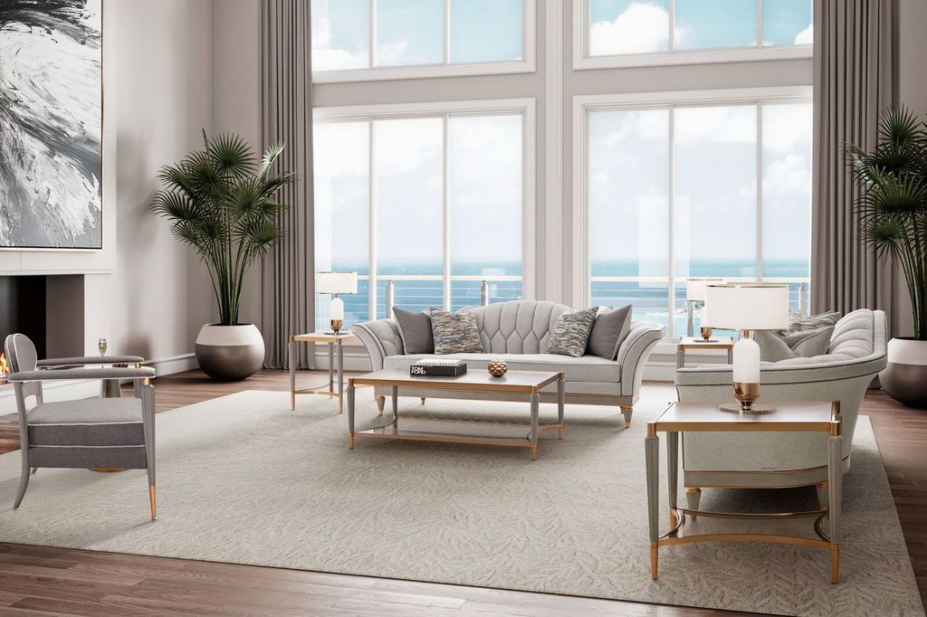 St. Charles - Standard Sofa - Dove Gray