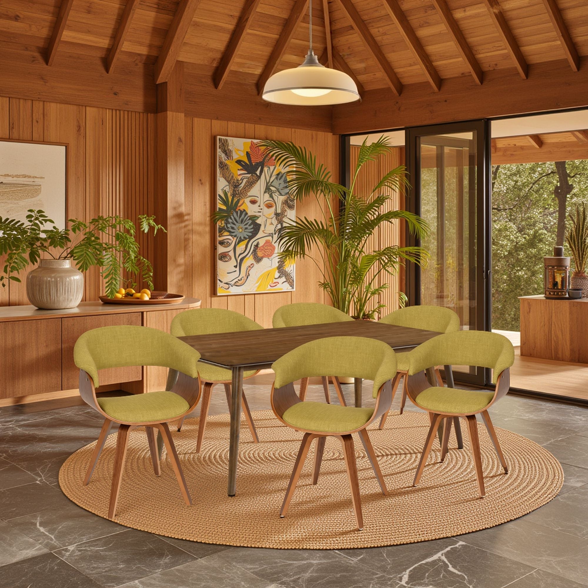 Summer - Modern Chair - Walnut Wood