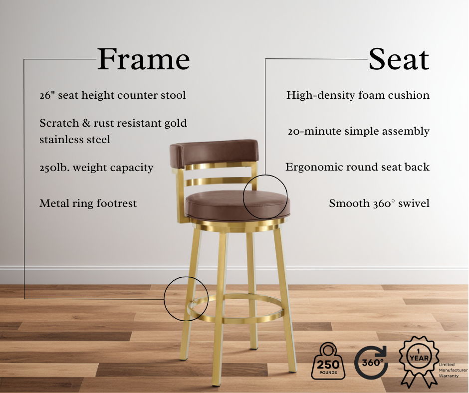 Madrid - Swivel Stool