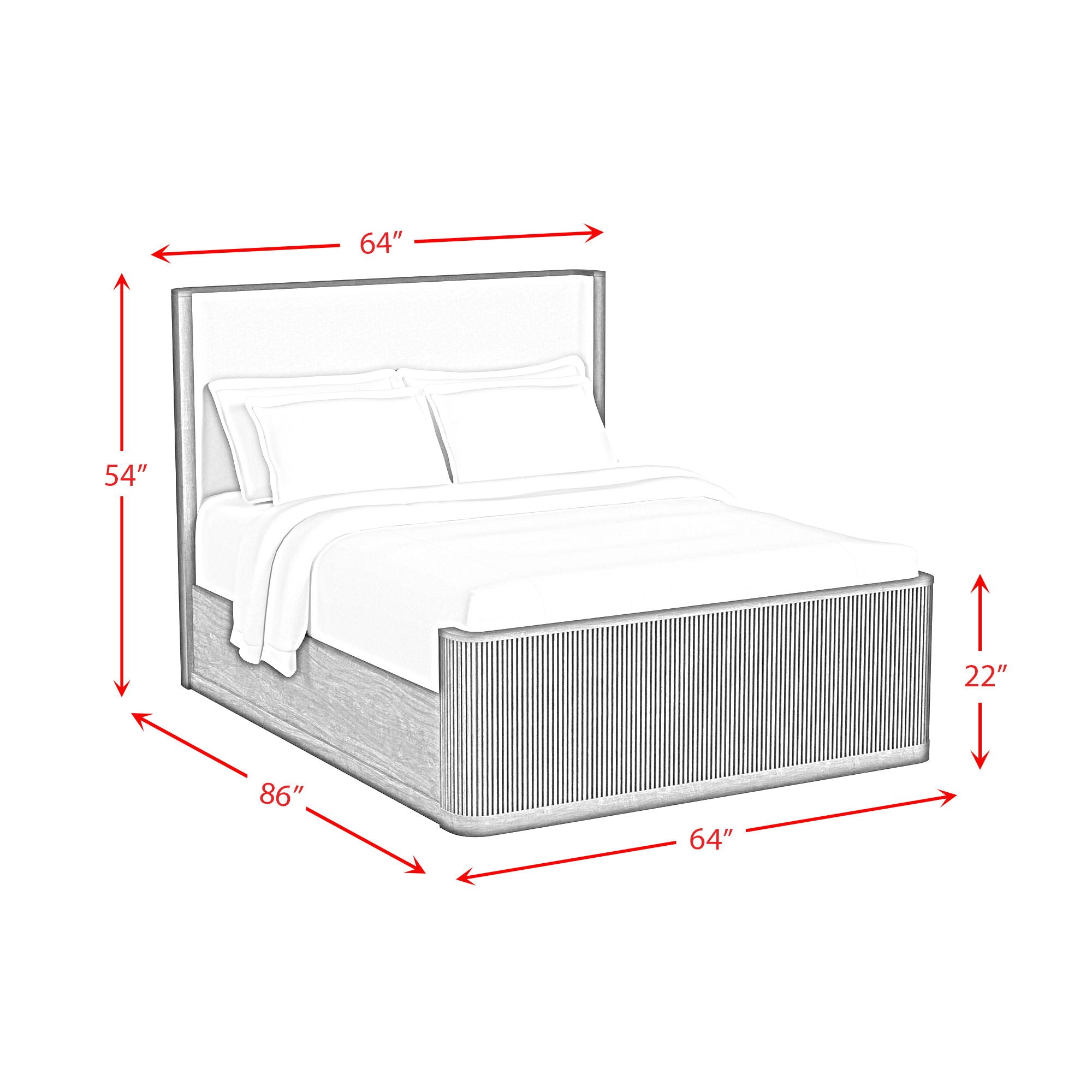 Sylvie - Bedroom Set With Upholstered Bed