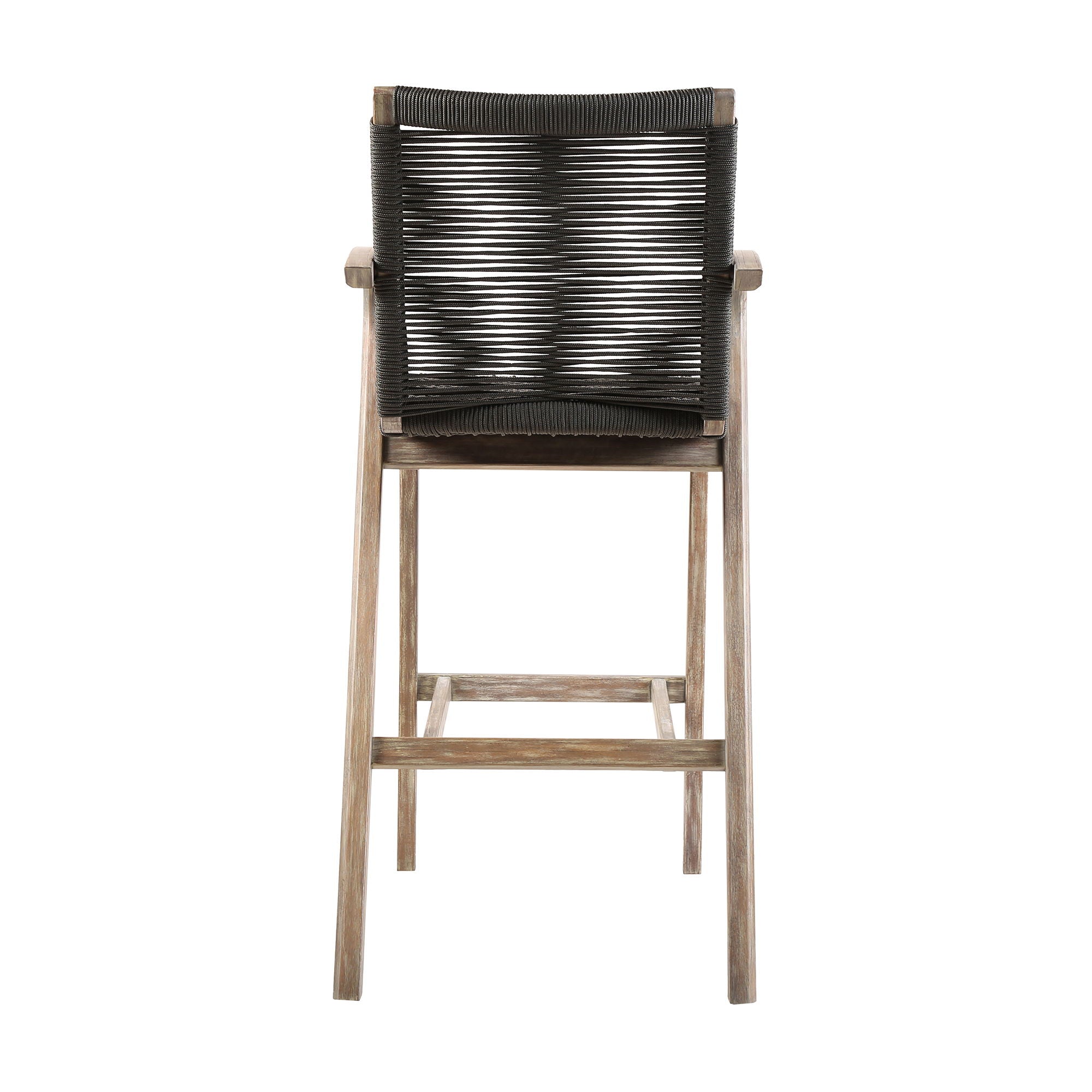 Brielle - Bar Height Stool - Light Eucalyptus / Charcoal
