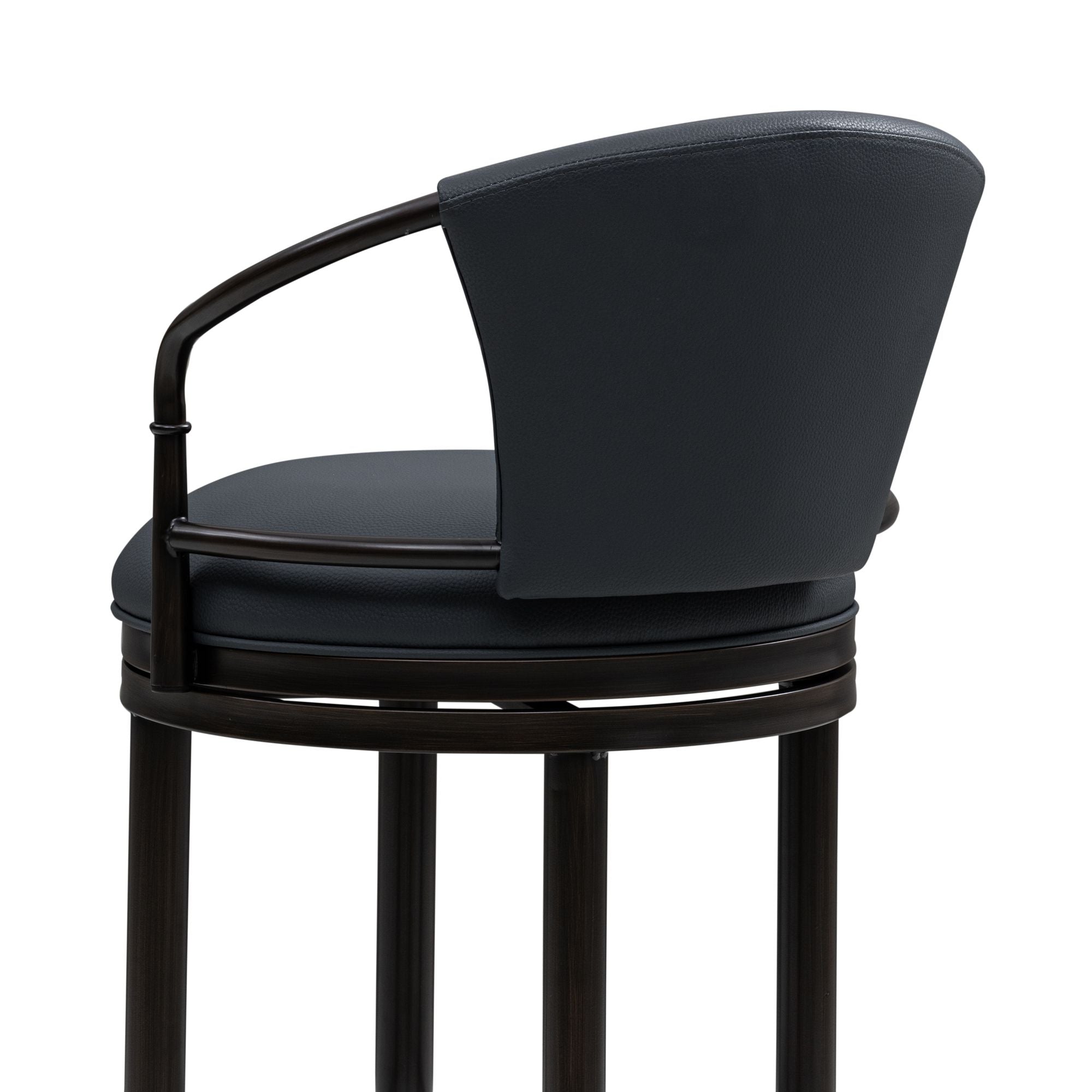 Otis - Upholstered Swivel Counter Height Barstool