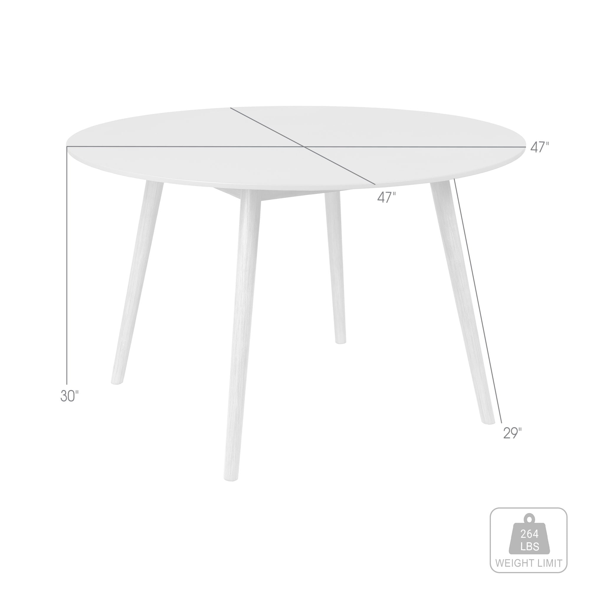 Kylie - Outdoor Patio Round Dining Table
