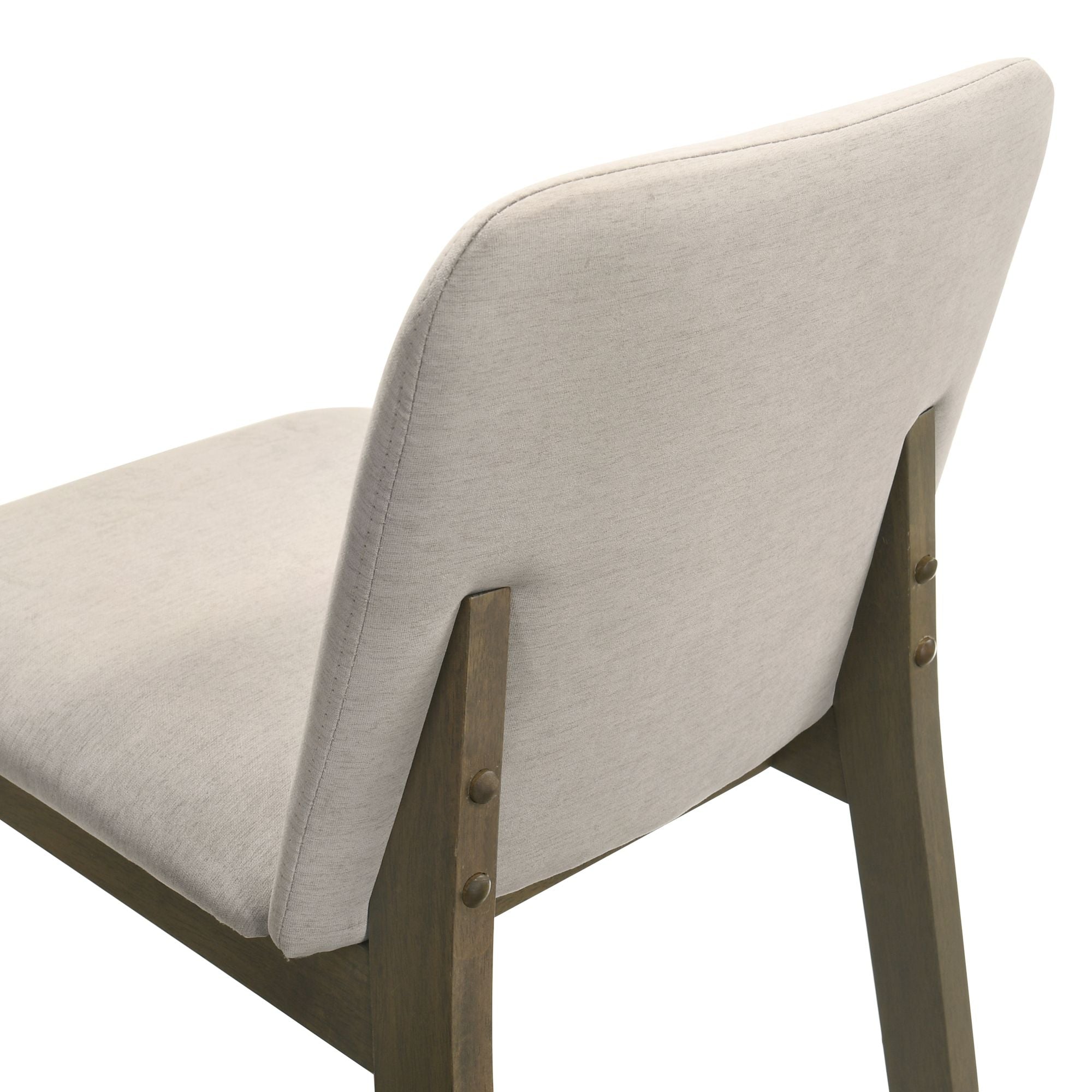 Allin - Upholstered Wood Counter Height Barstool