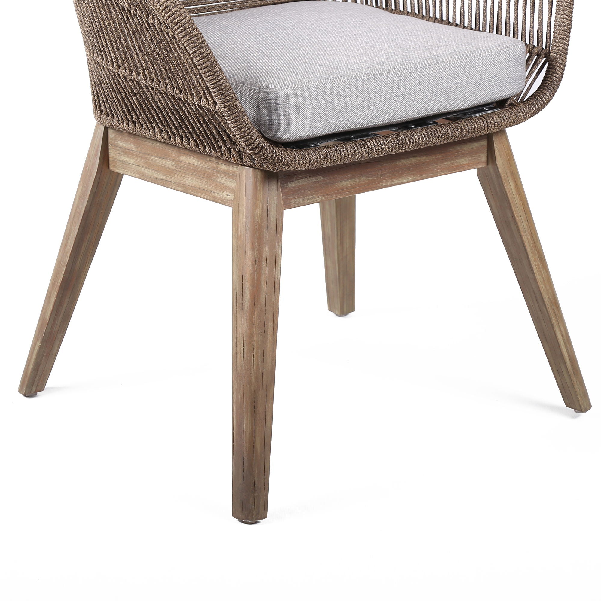 Tutti Frutti - Indoor / Outdoor Dining Chair - Light Eucalyptus / Latte