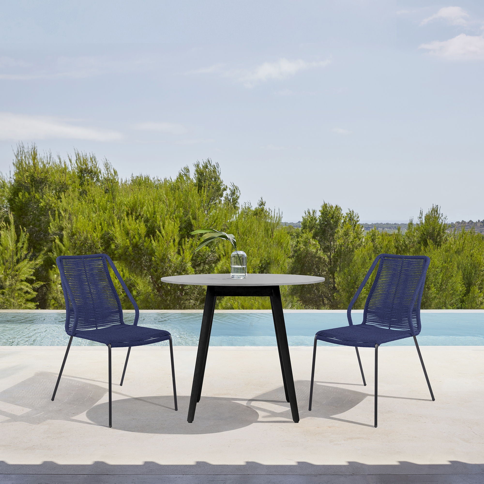Sydney And Clip - Outdoor Patio 36" Dining Set
