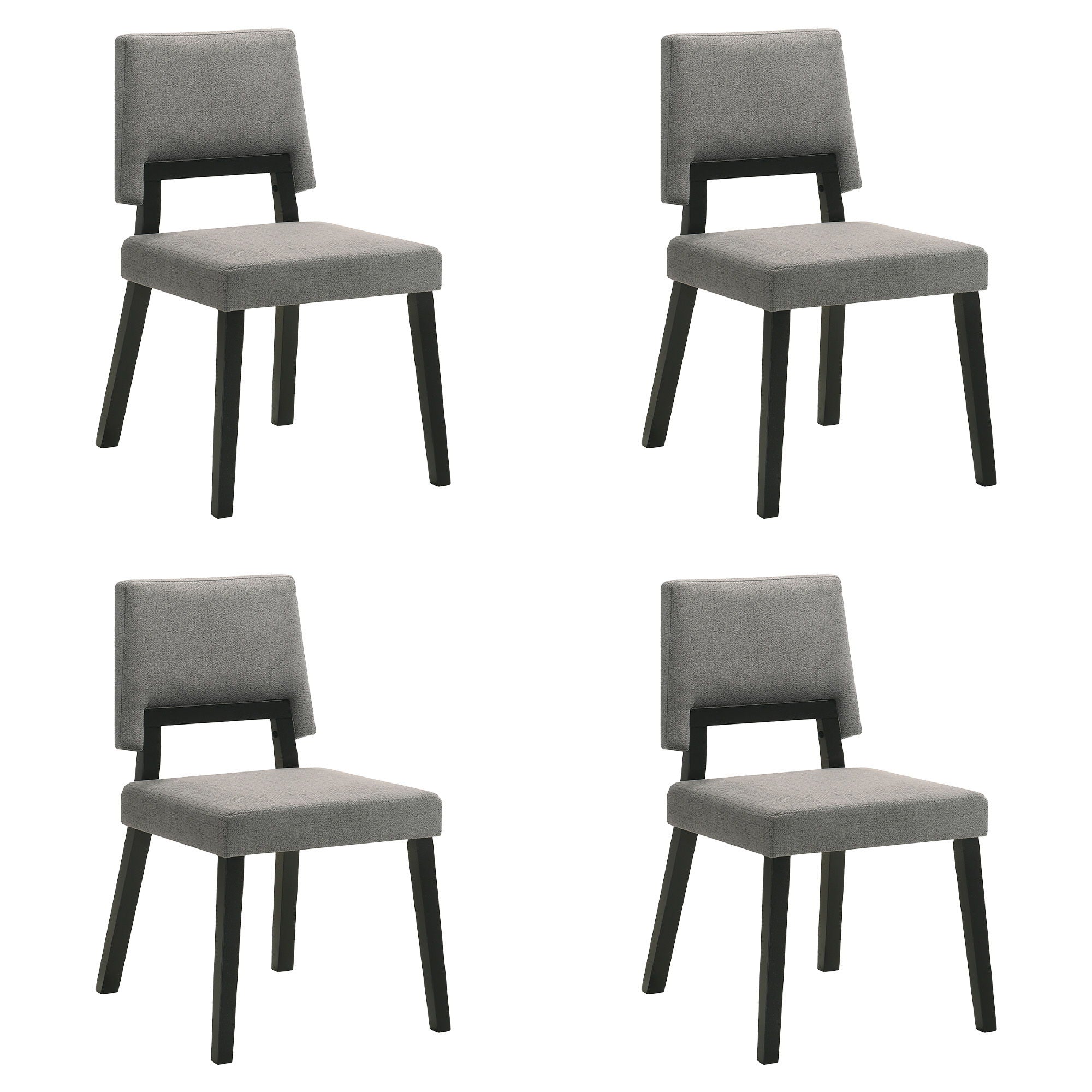 Channell - Dining Chair With Black Frame