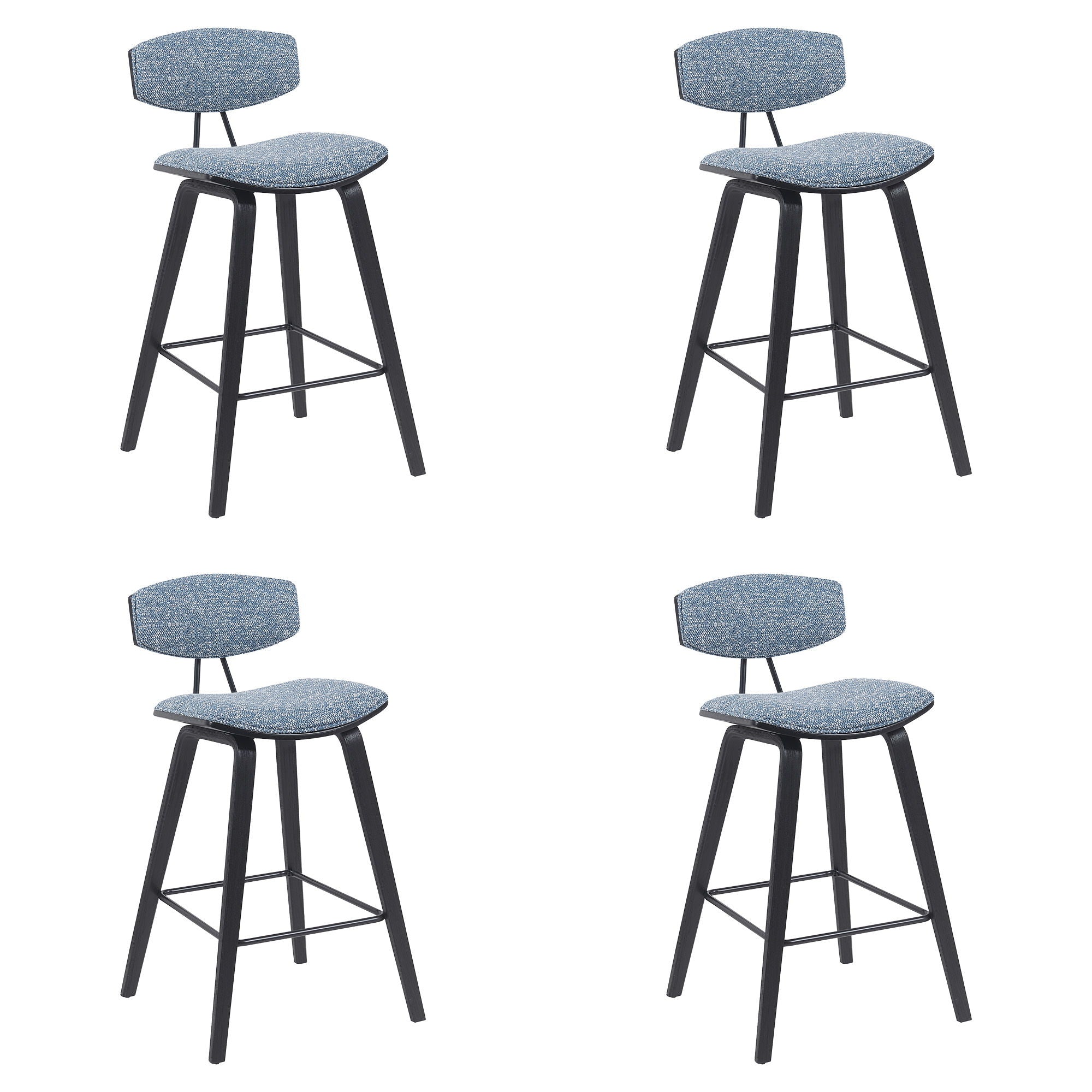 Fox - Mid-Century Modern Counter Stool