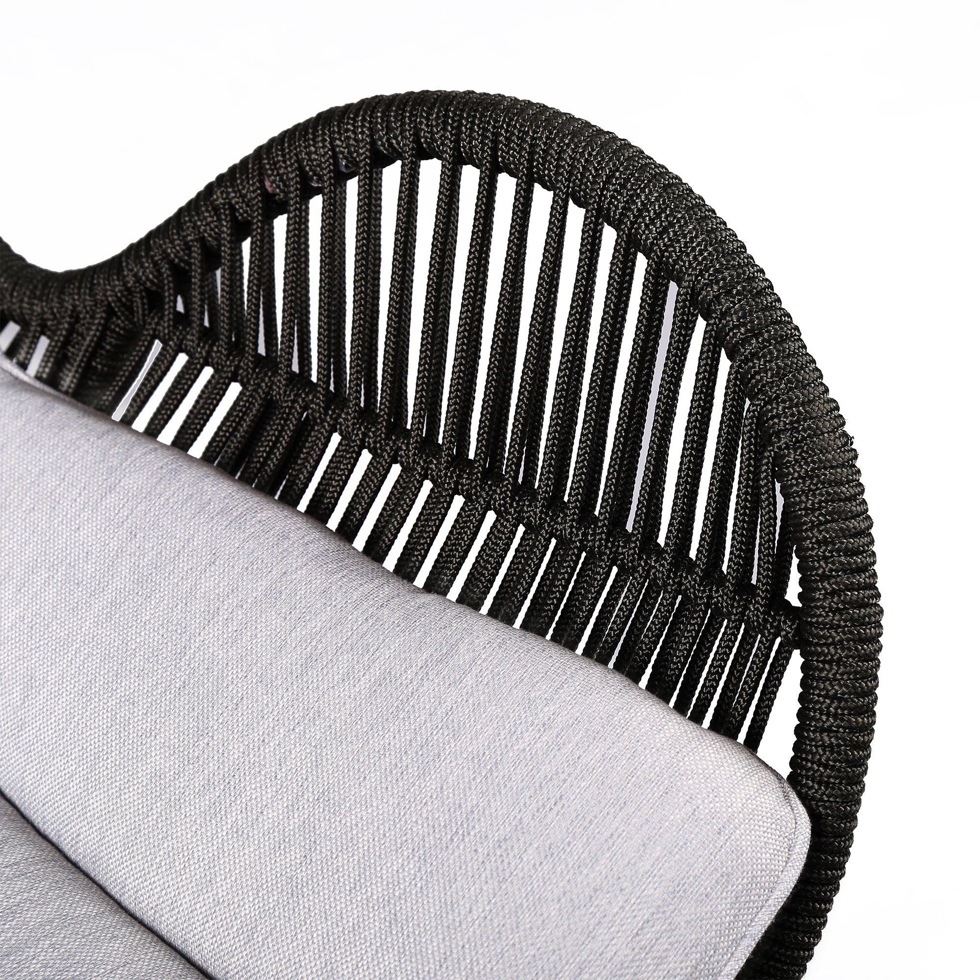 King - Indoor / Outdoor Lounge Chair And Cushion - Light Eucalyptus / Truffle