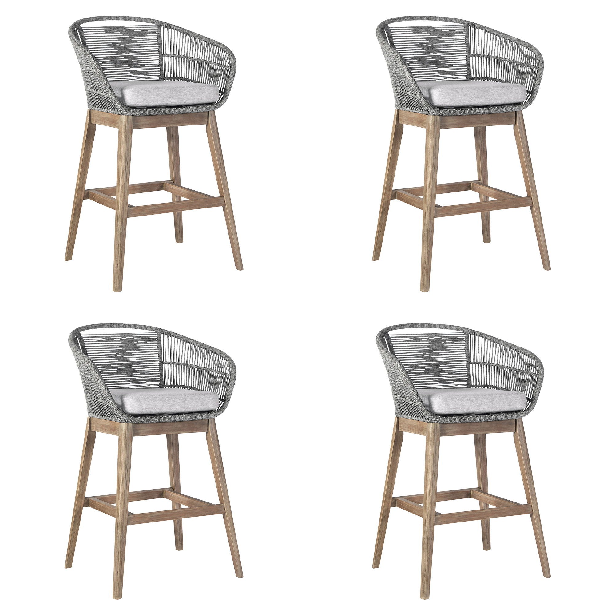 Tutti Frutti - Indoor Outdoor Bar Height Bar Stool Set