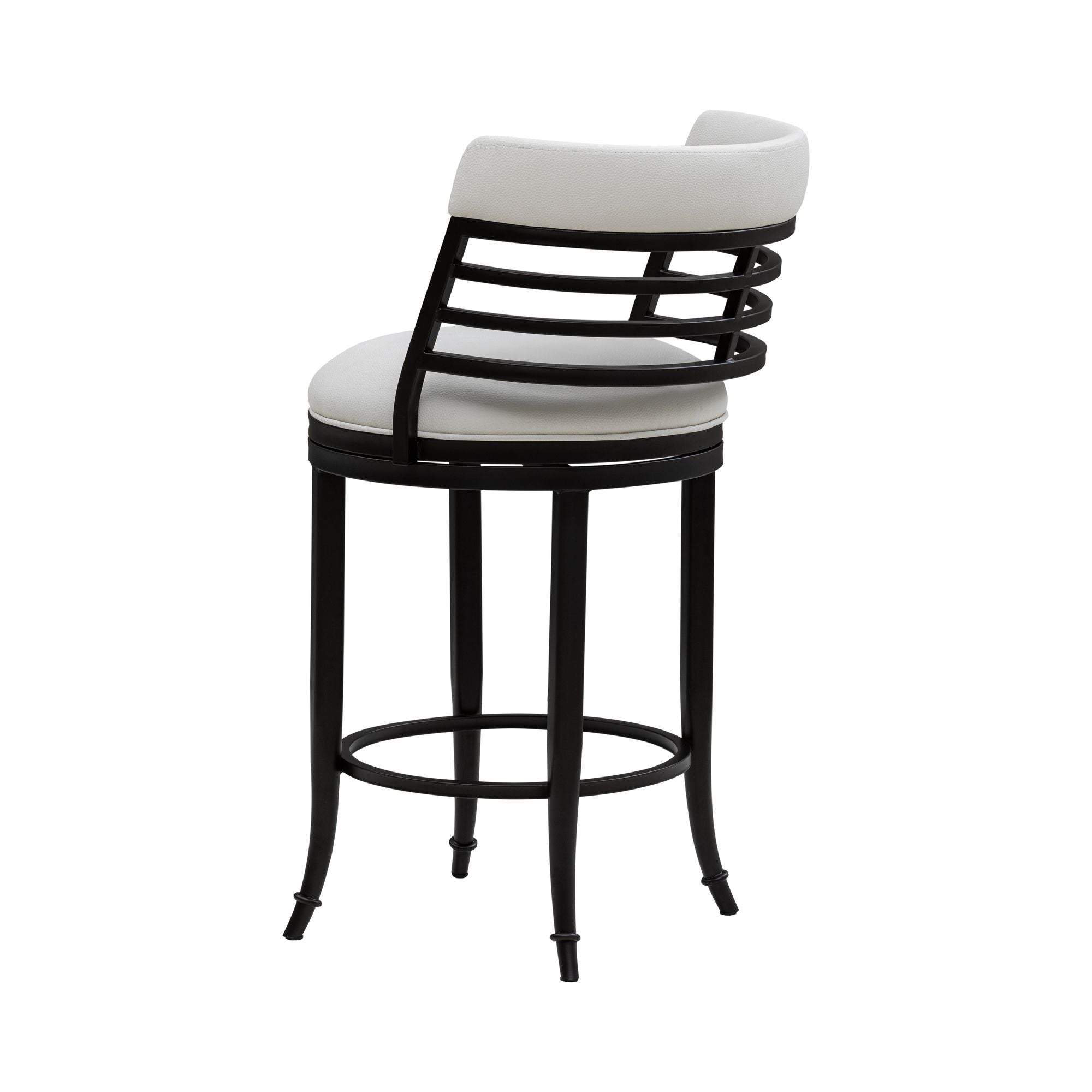 Telia - Upholstered Swivel Counter Height Barstool
