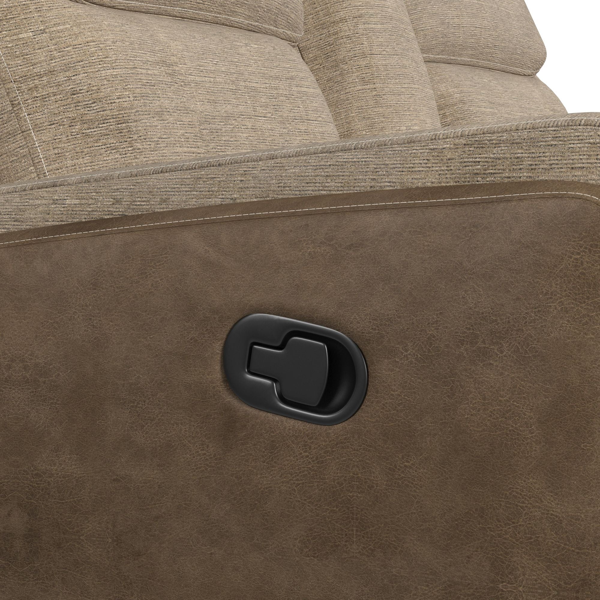 Hornet - 3 Piece Sectional Set With Console And 2 Recliners