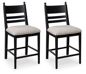 Greddinton - Upholstered Barstool (Set of 2)