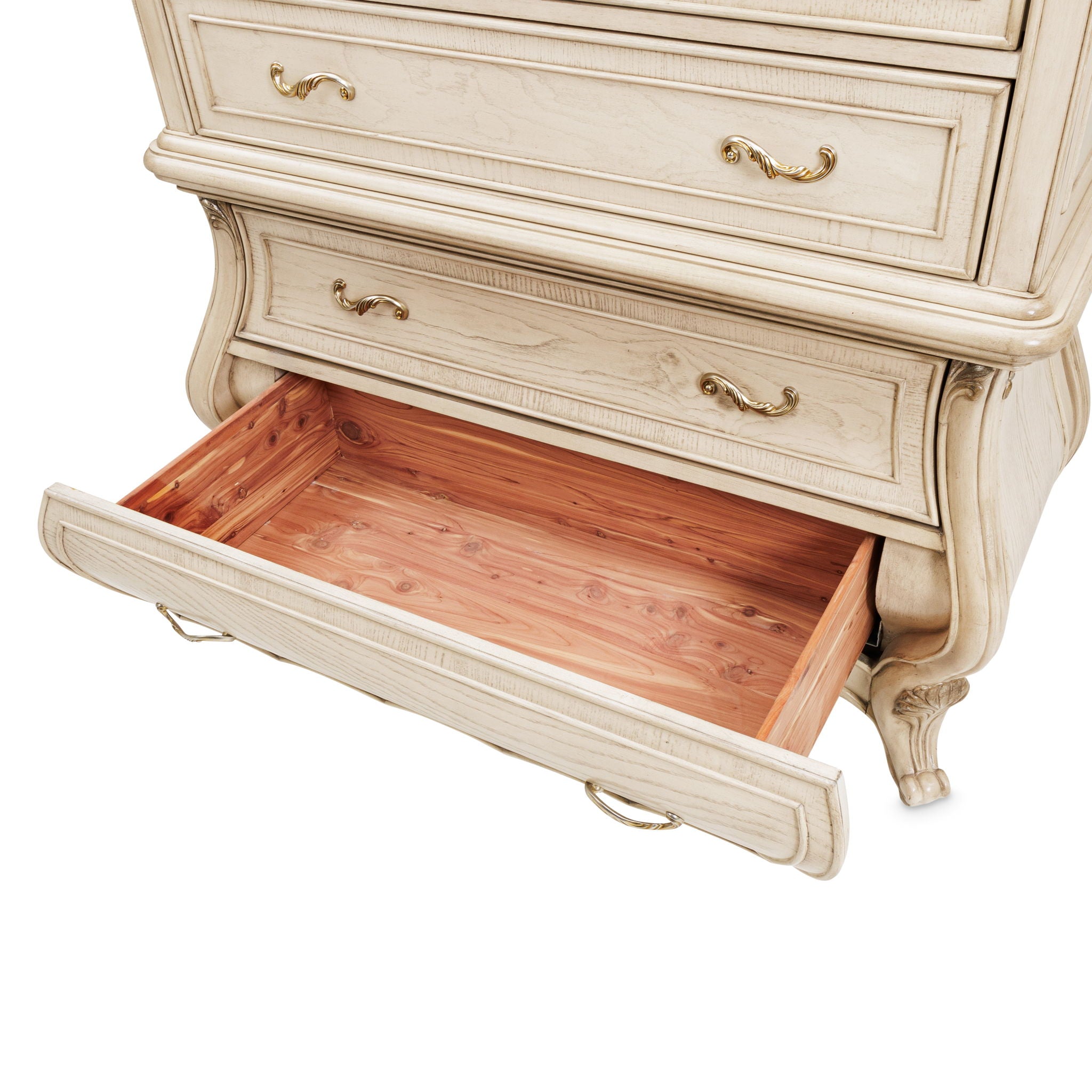 Platine de Royale - 6-Drawer Chest - Champagne