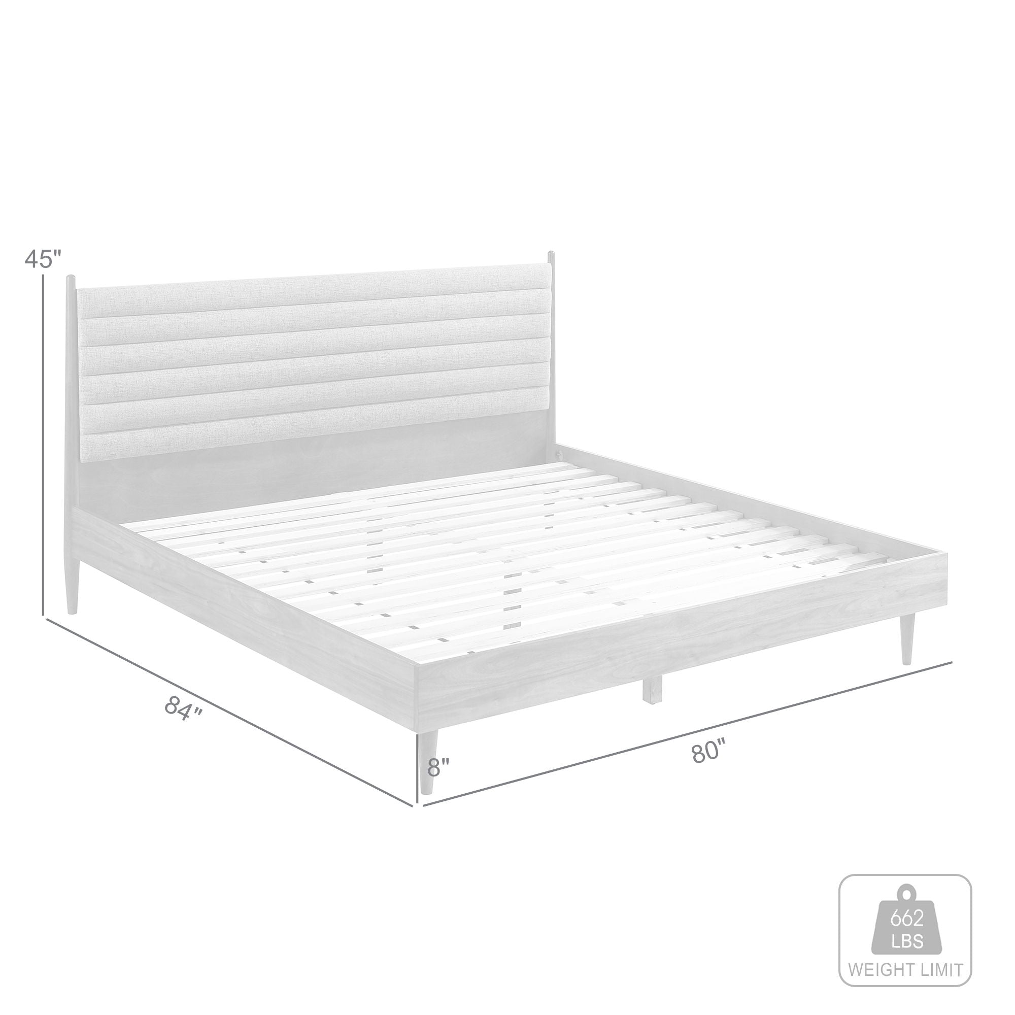 Artemio - Platform Wood Bed Frame