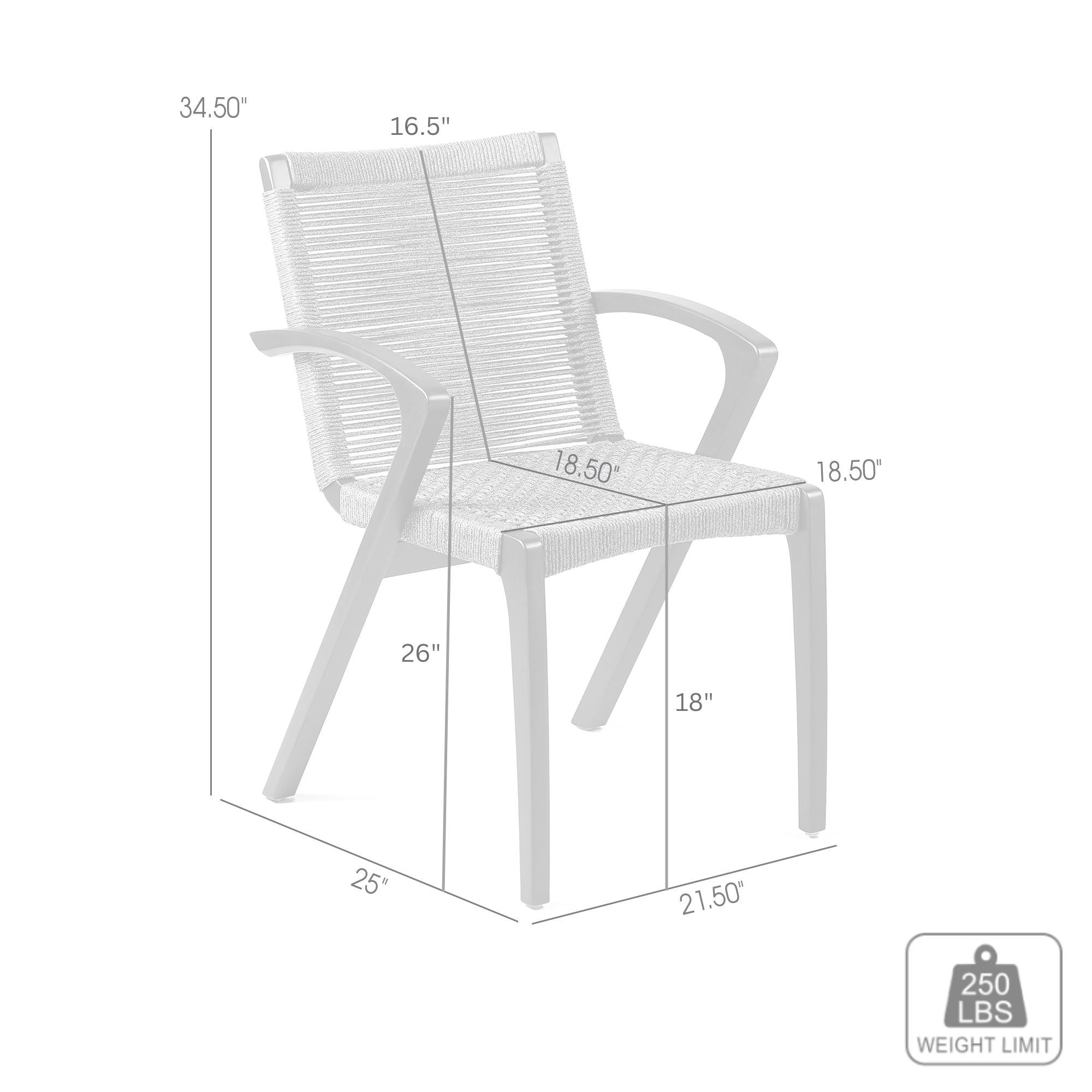 Brielle - Outdoor Rope Dining Chairs (Set of 2)