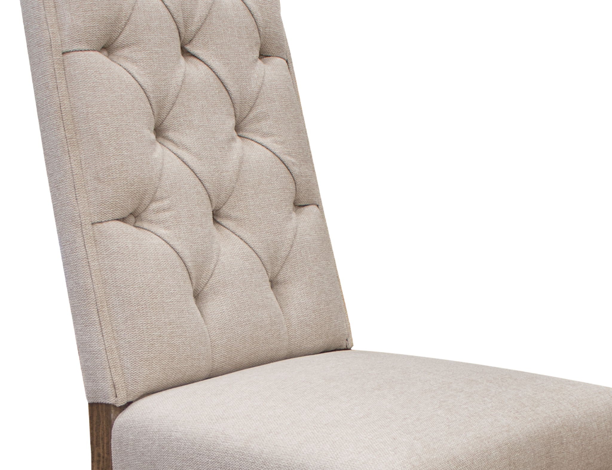 Aruba - Upholstered Chair (Set of 2) - Brown / Ivory