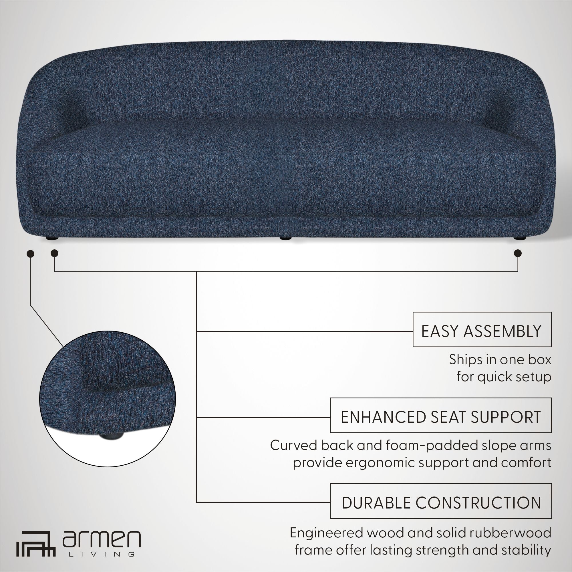 Figueroa - 3-Seater Sofa