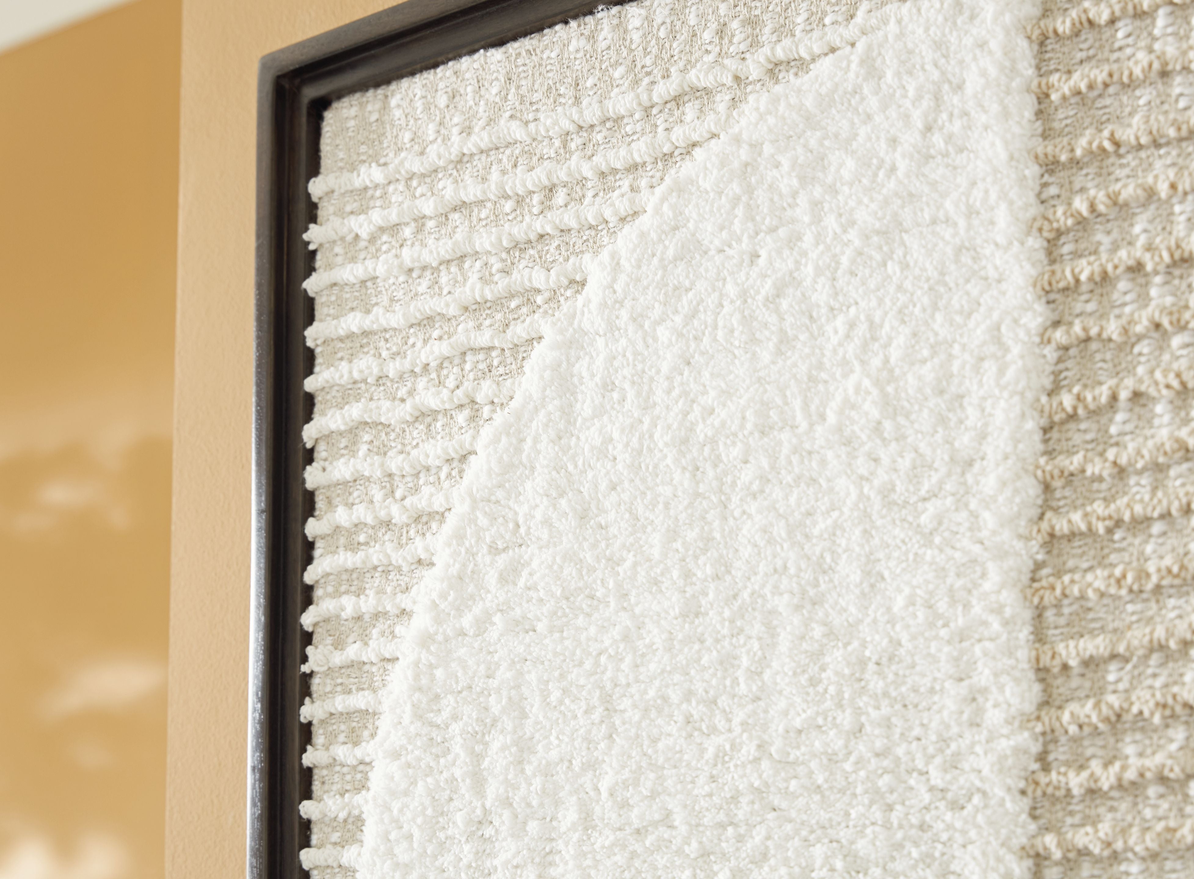 Bachard - Wall Decor - Tan / White