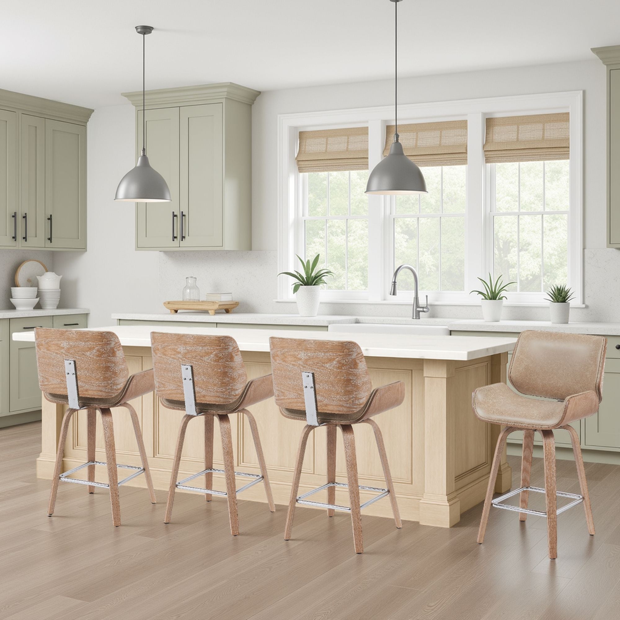 Tyler - 26" Counter Height Swivel Bar Stool