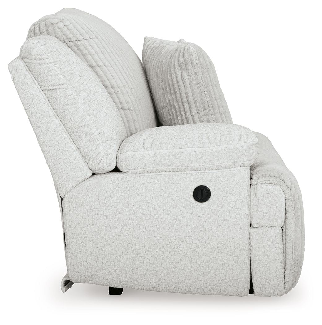 Top Tier - Laf Zero Wall Power Recliner - Alloy