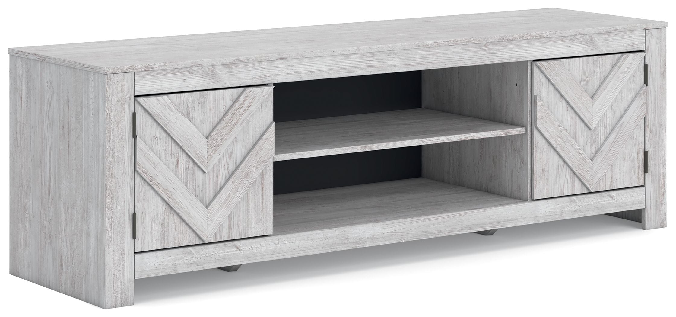 Cayboni - LG TV Stand With Fireplace Option