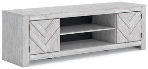 Cayboni - LG TV Stand With Fireplace Option