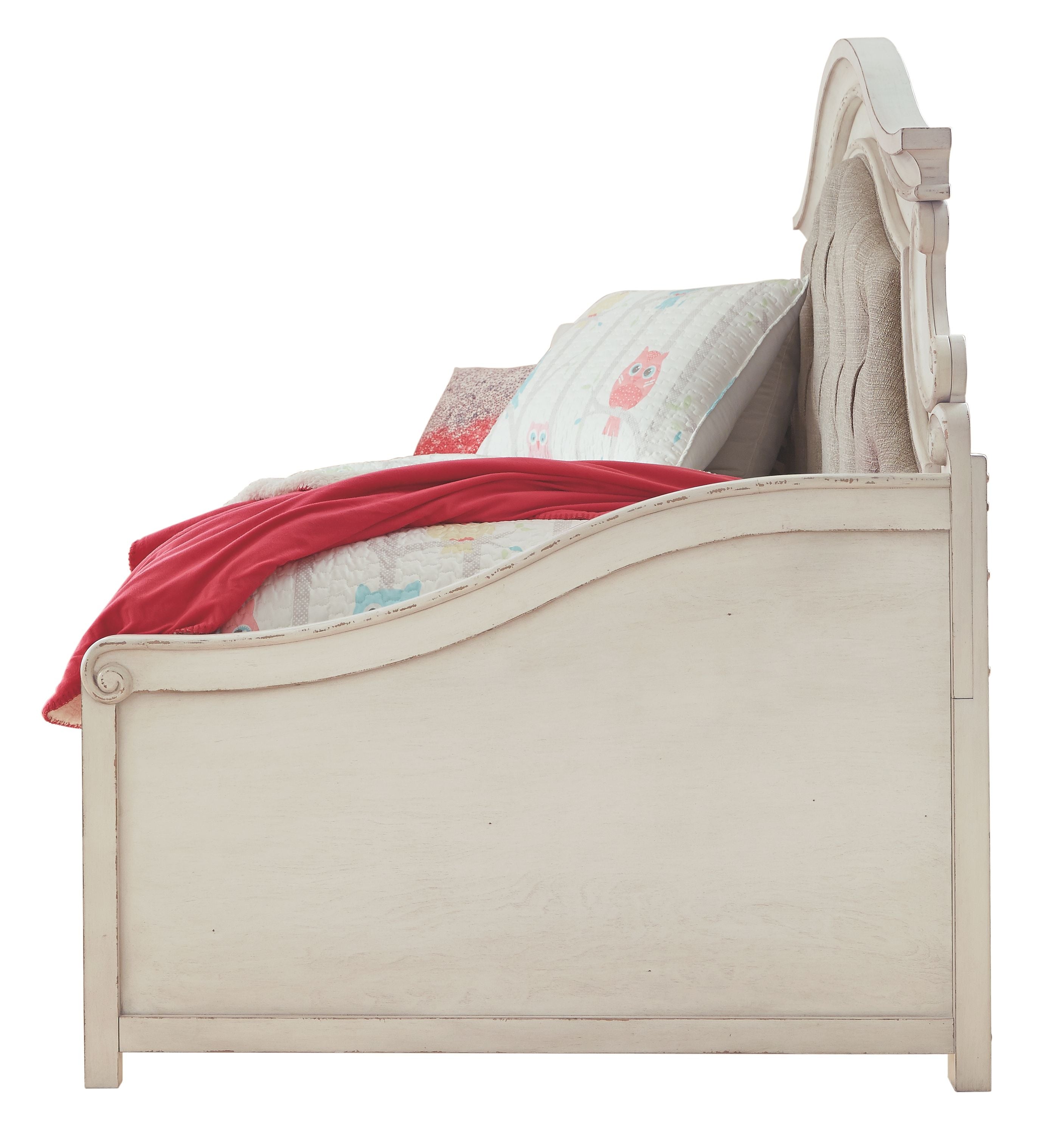Realyn - Twin Day Bed - Chipped White