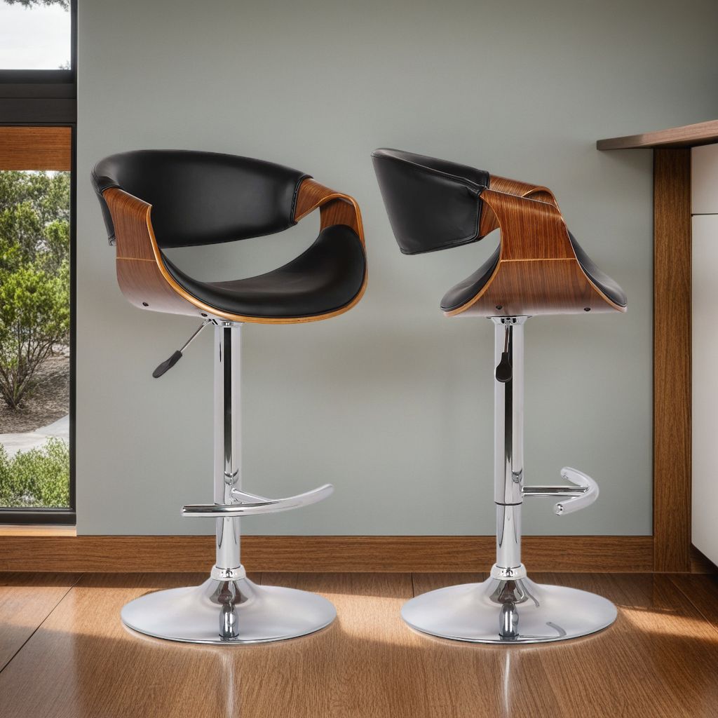 Butterfly - Adjustable Height Swivel Bar Stool