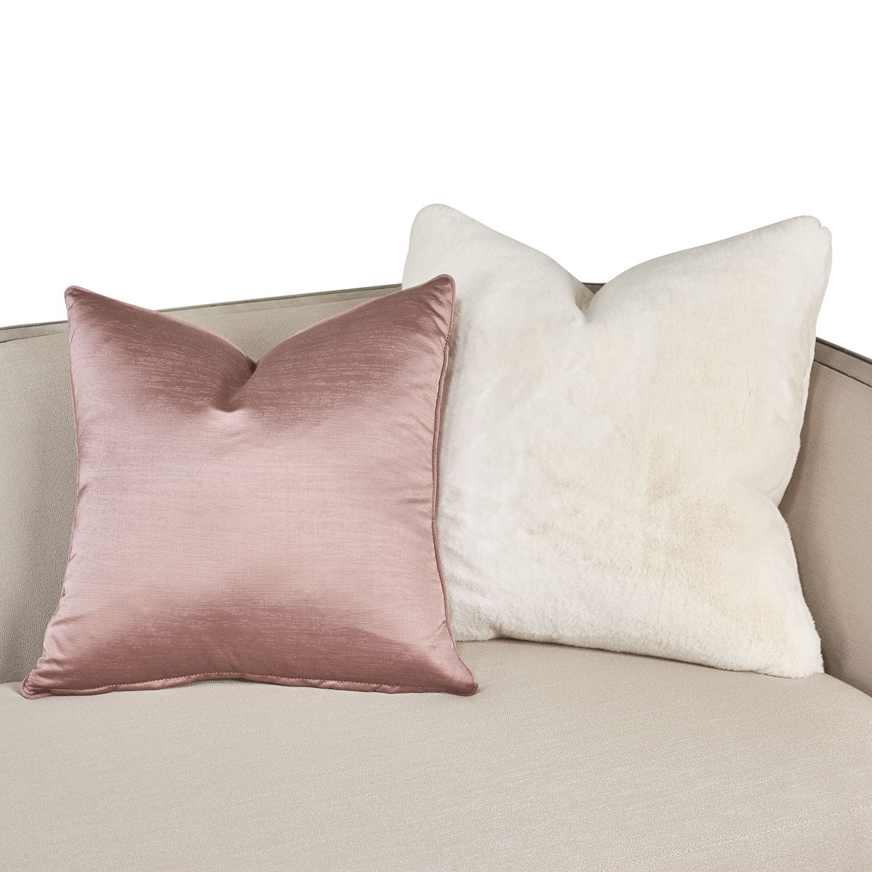 Linea - Sofa - Metallic / Silver Mist