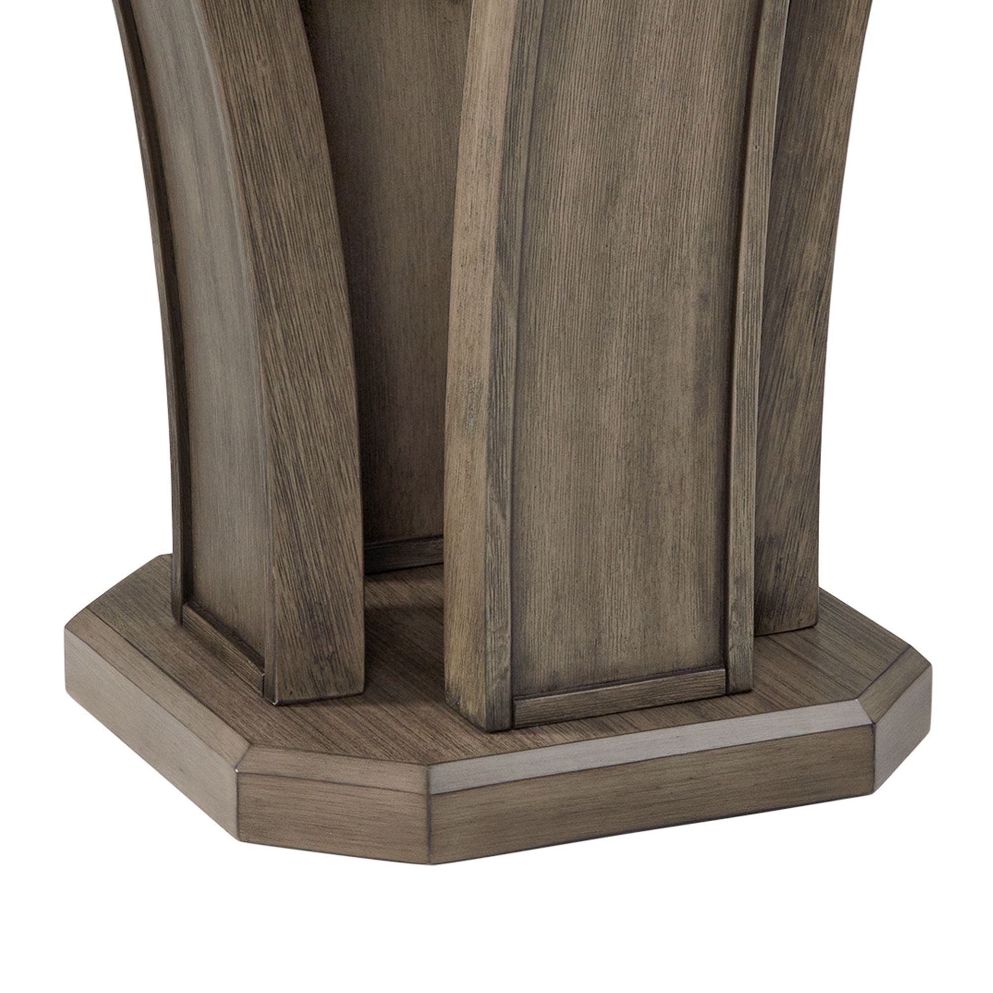 Dapper - Square End Table - Gray