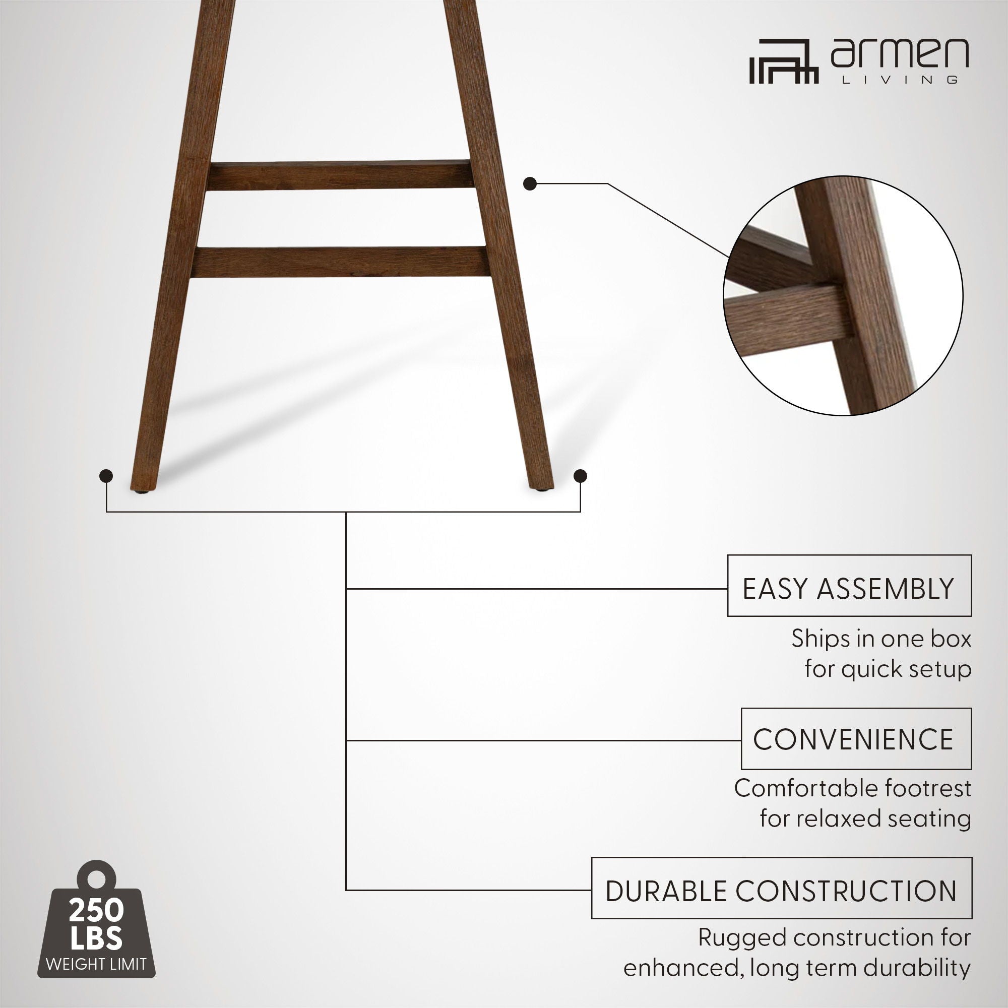 Branson - Swivel Counter Stool