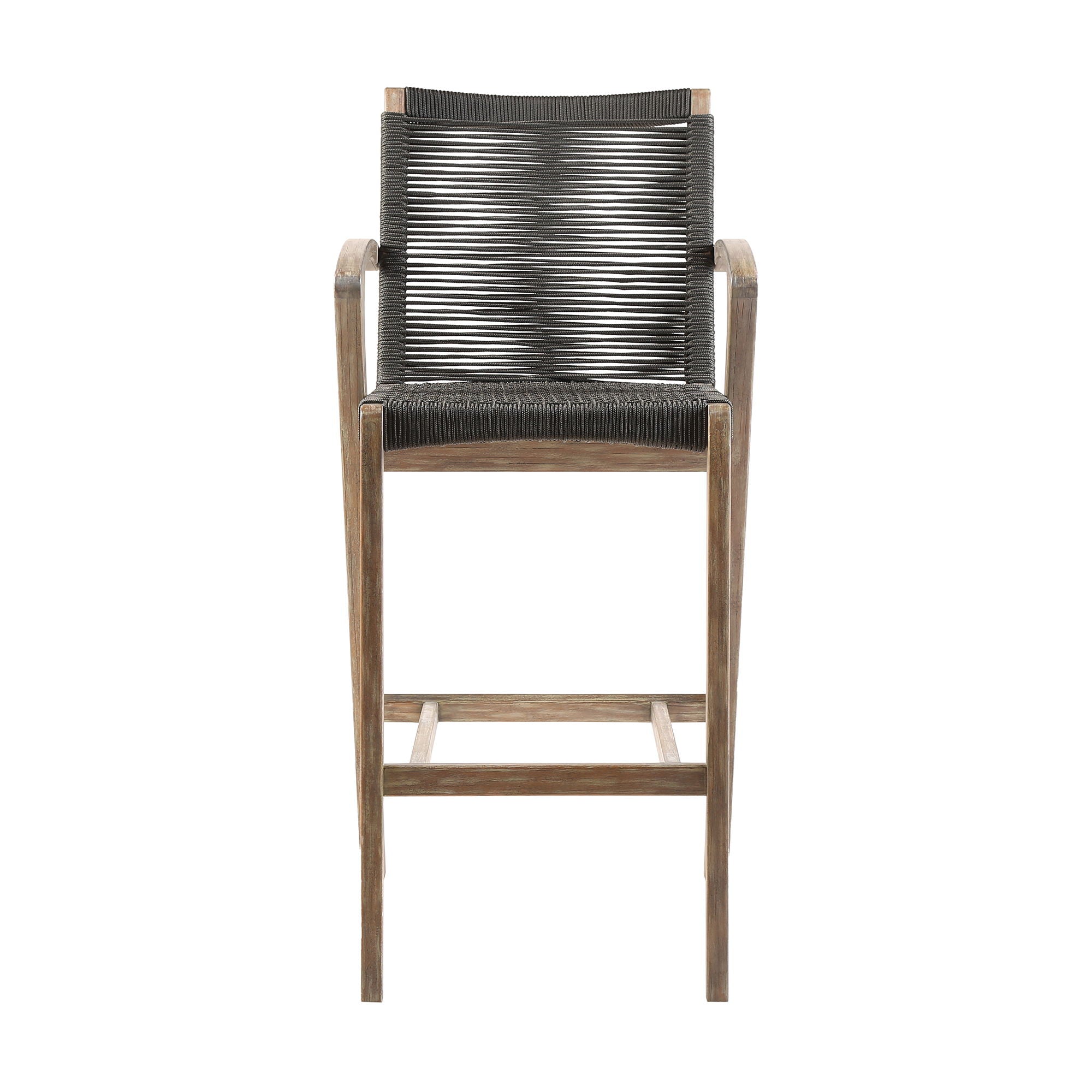 Brielle - Counter Height Stool - Light Eucalyptus / Charcoal