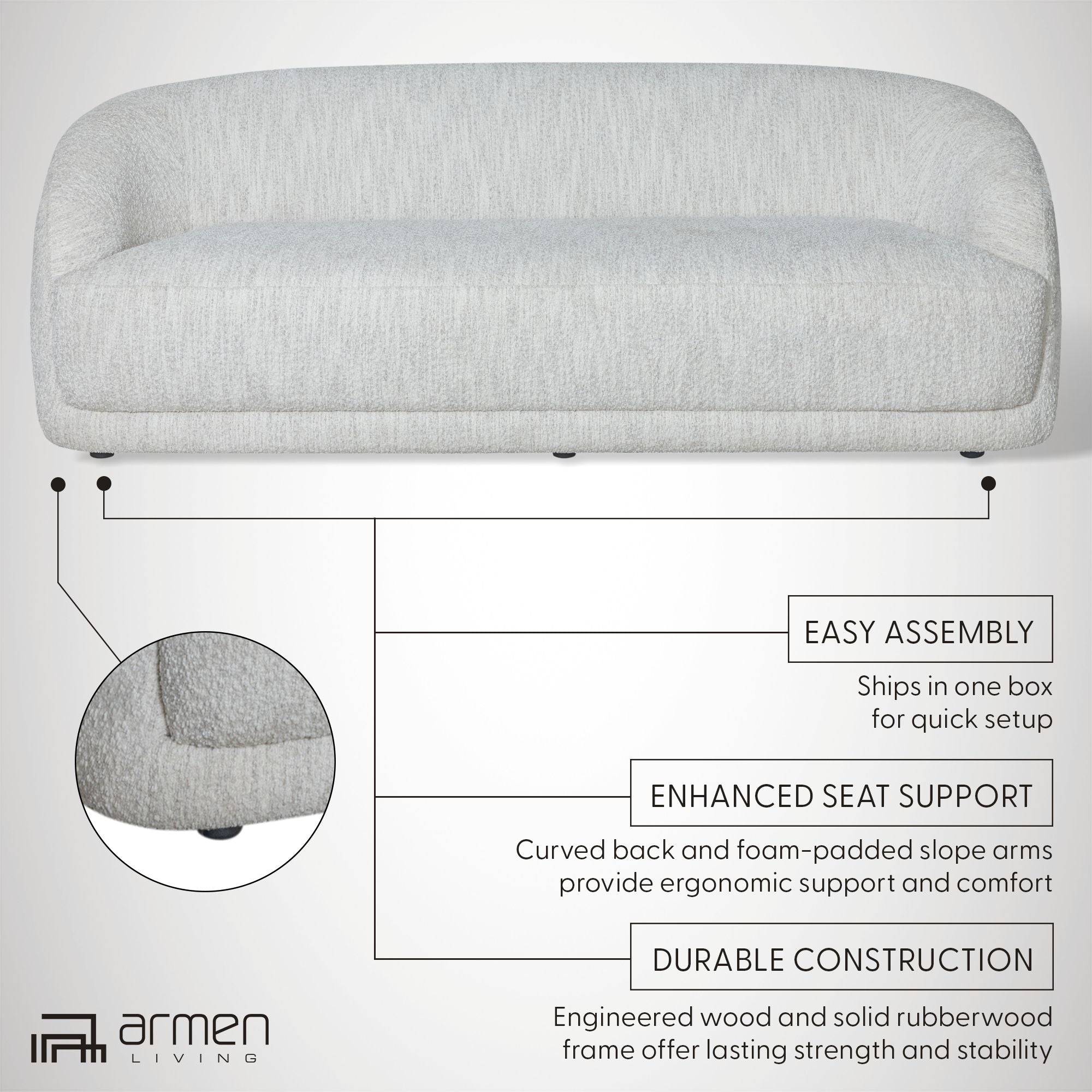 Figueroa - 3-Seater Sofa
