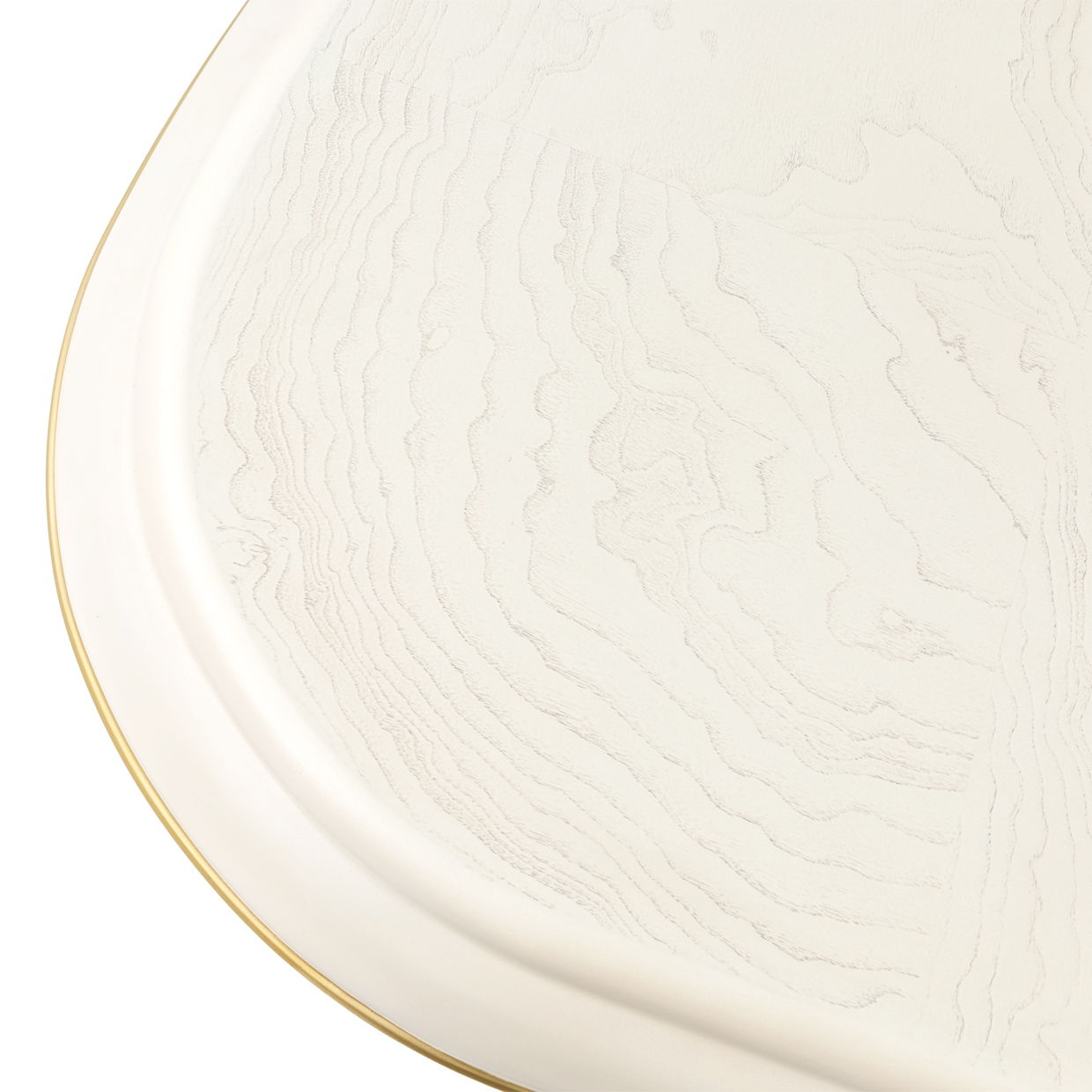 La Terrazza - Double Pedestal Dining Table - Creamy Pearl