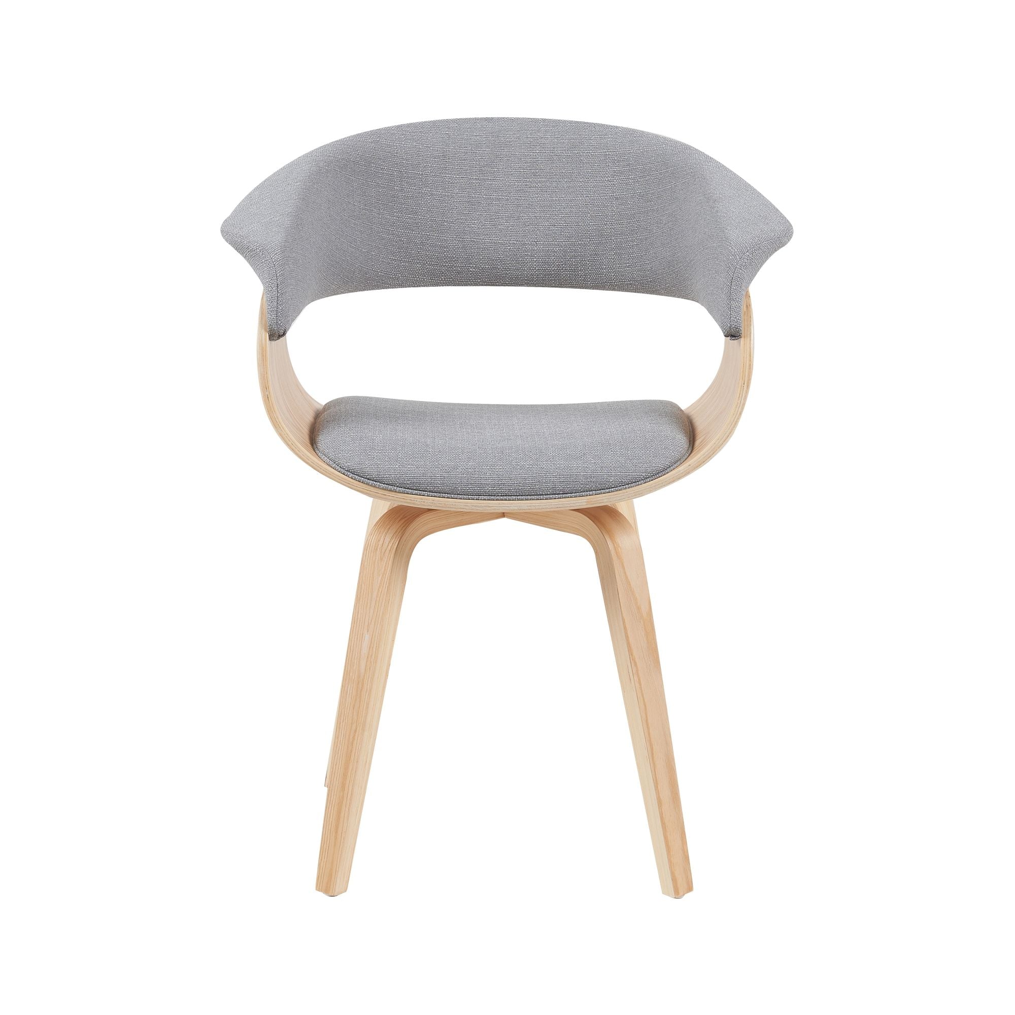 Summer - Upholstered Dining Chair - Gray / Brown