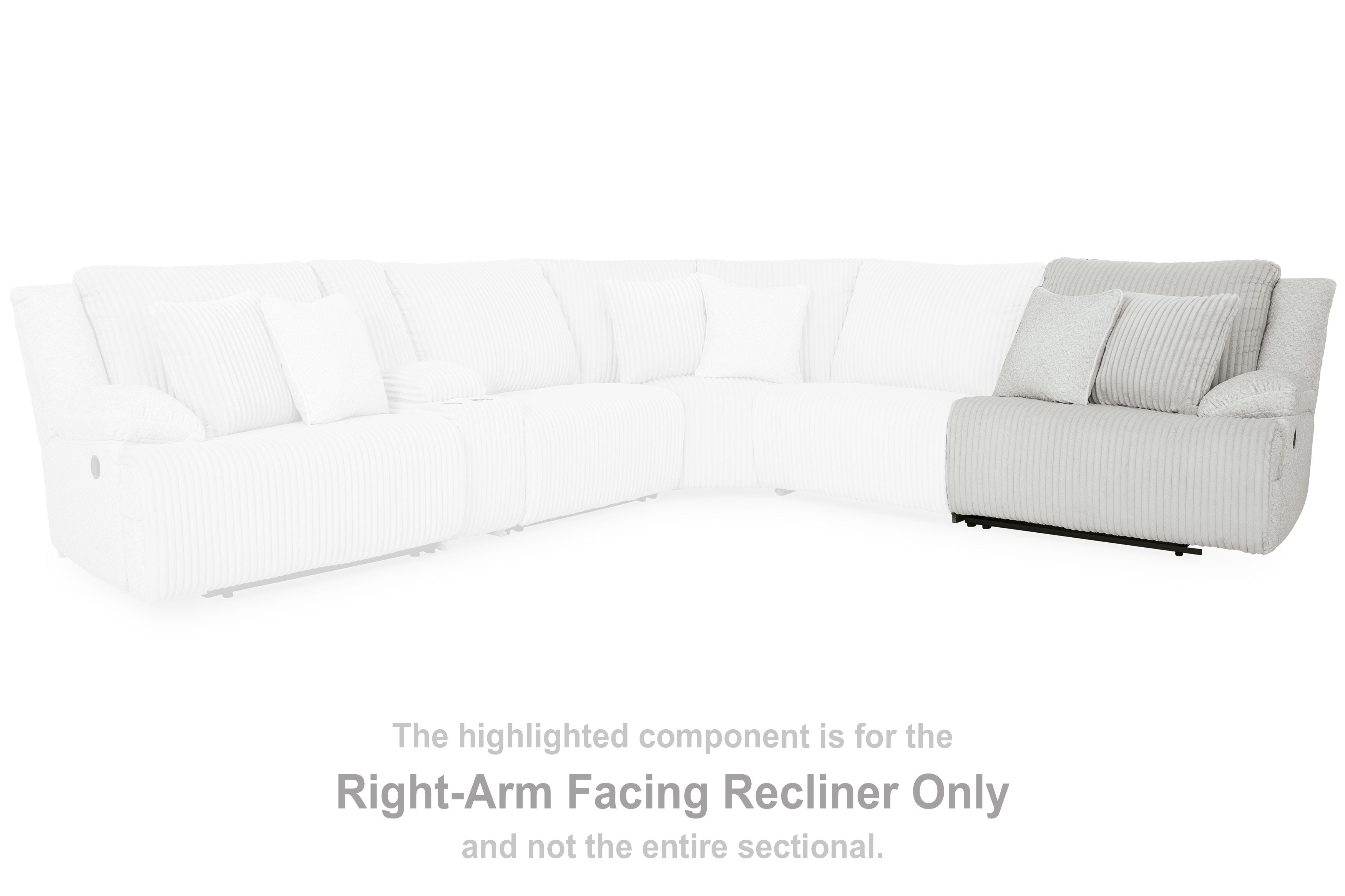 Top Tier - Raf Zero Wall Recliner - Alloy