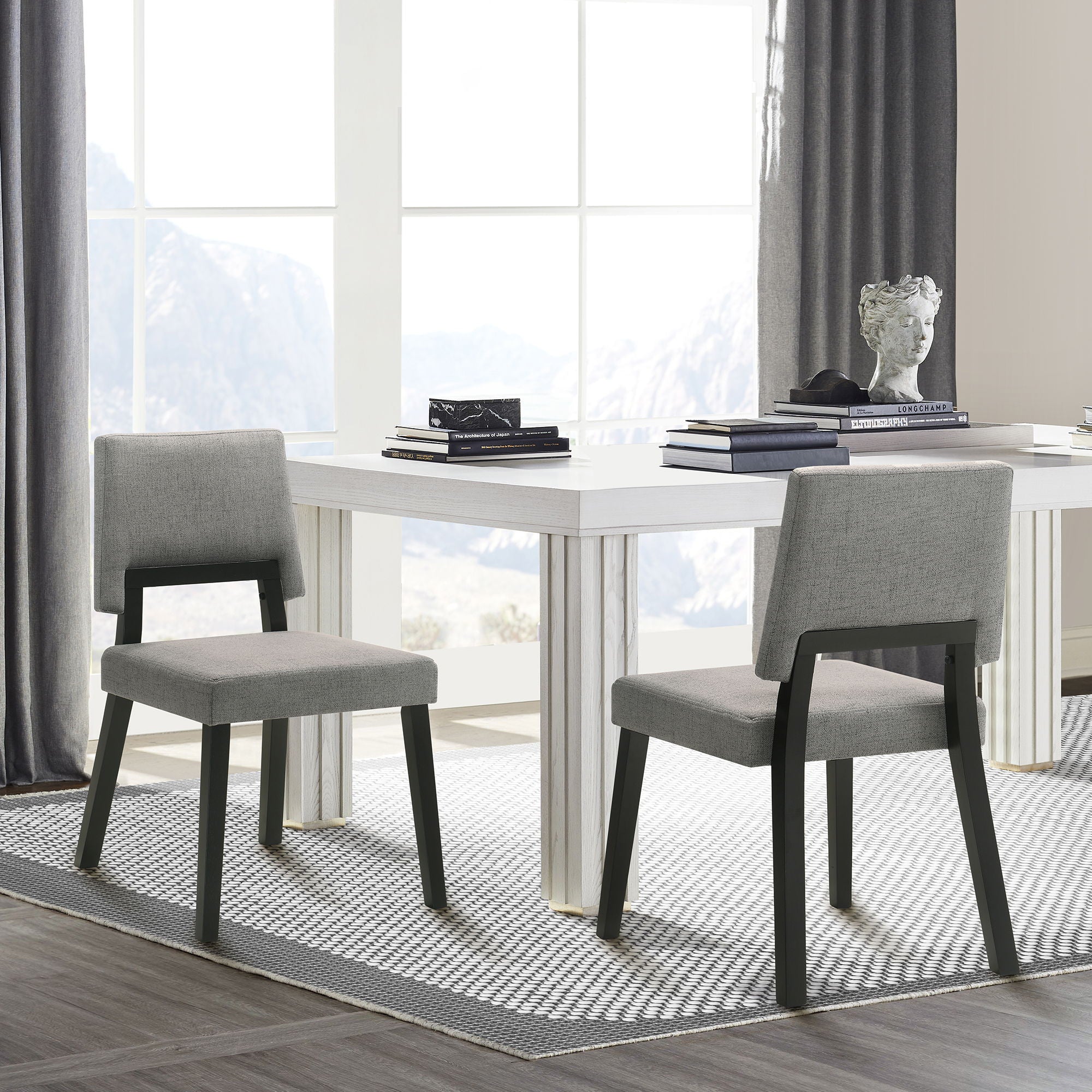 Channell - Dining Chair With Black Frame