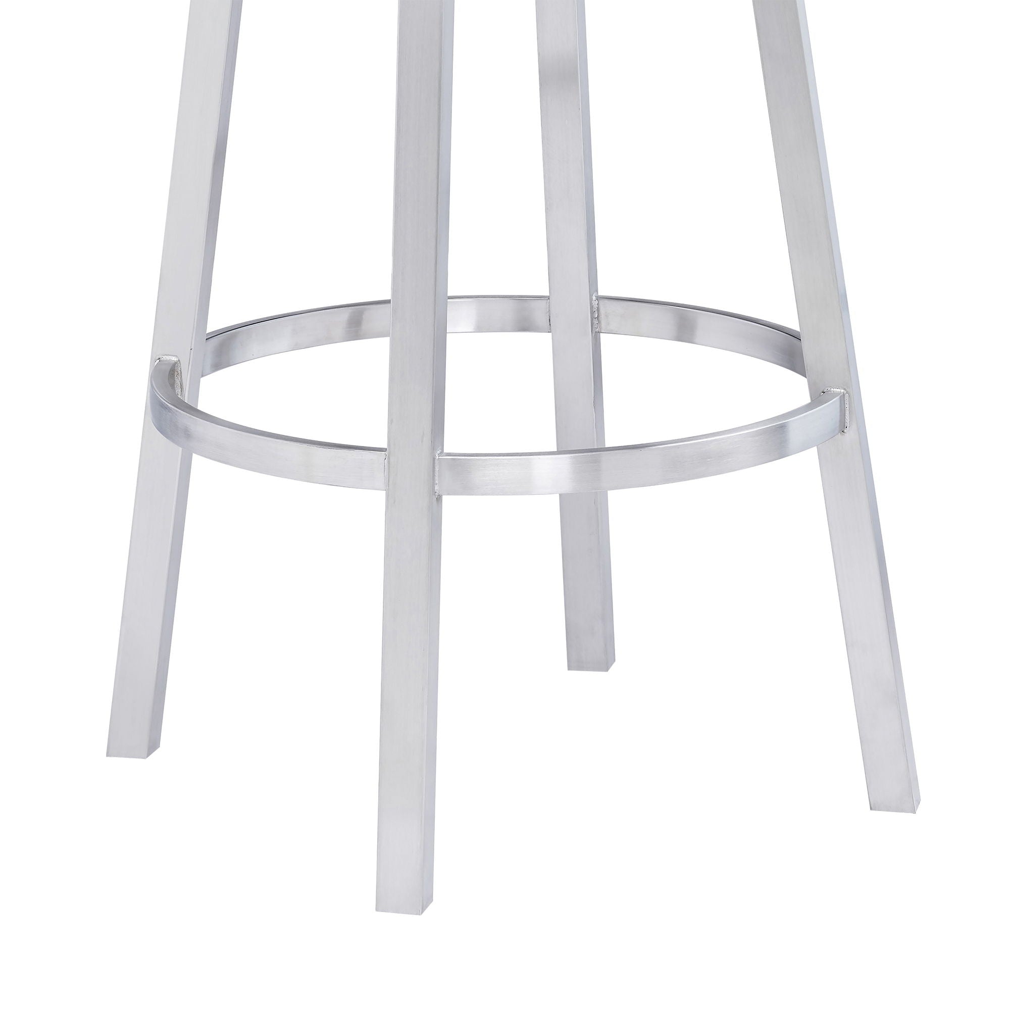 Madrid - Swivel Stainless Steel Bar Stool