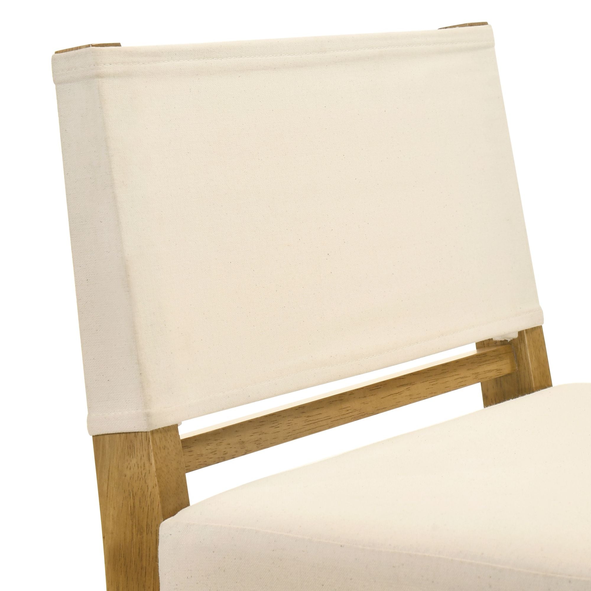 Yaneli - Contemporary Natural Wood Counter Height Kitchen Bar Stool