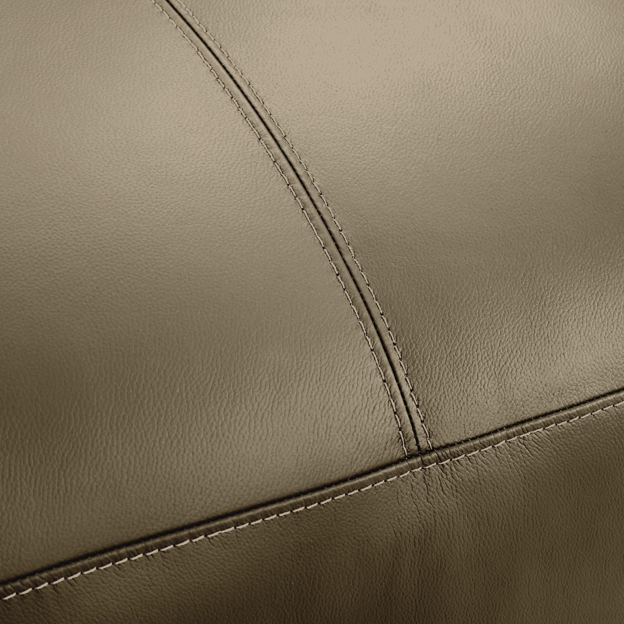 Tanner - Leather Loveseat With Padded Arms