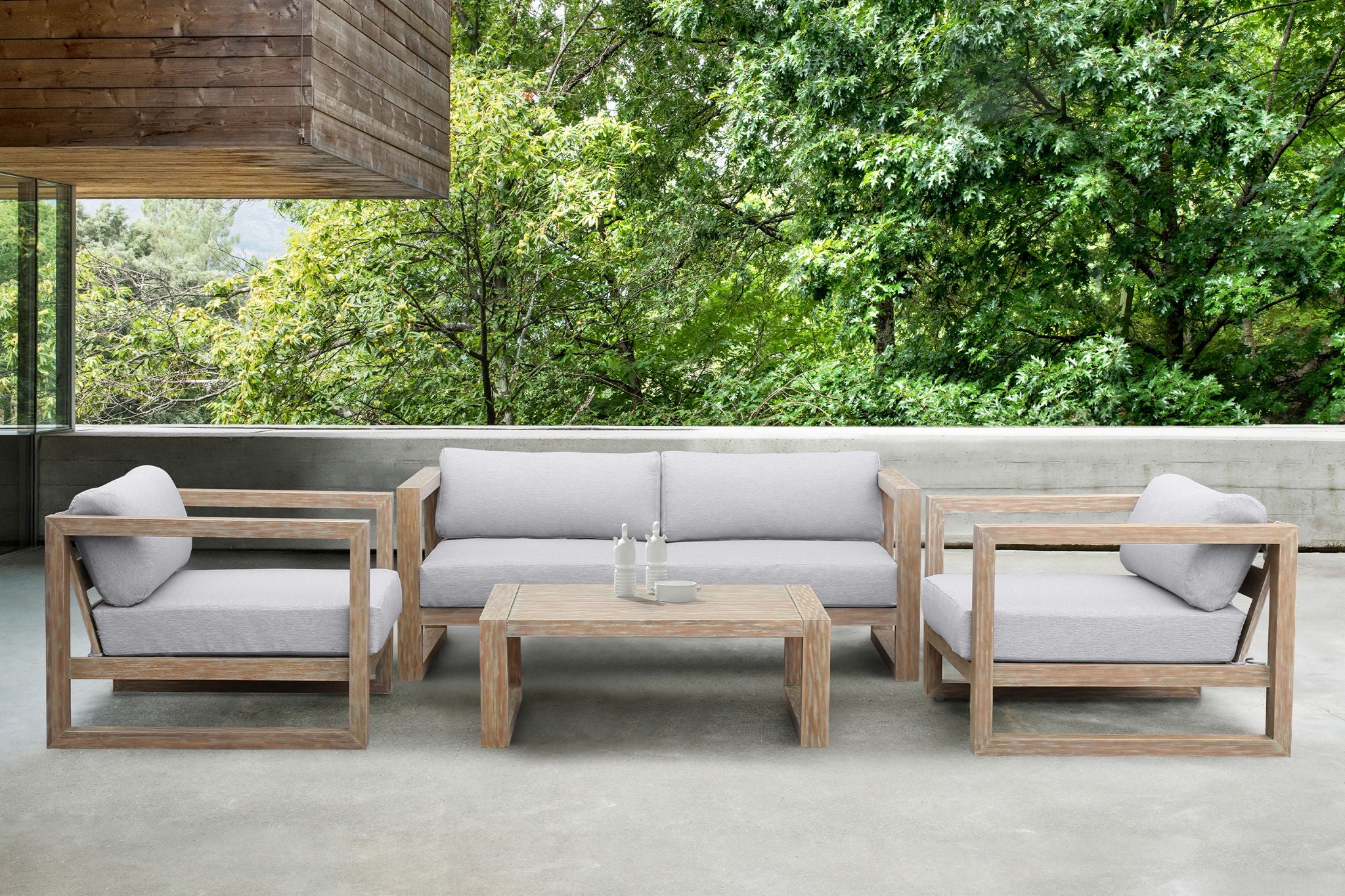 Paradise - Outdoor Coffee Table - Light Eucalyptus
