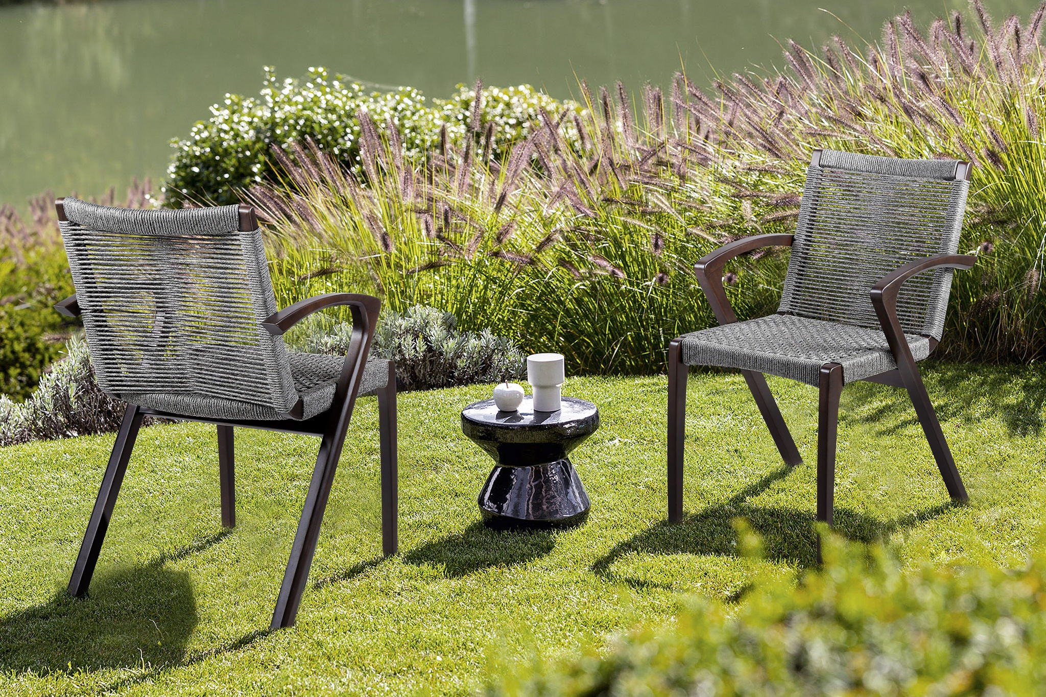 Brielle - Outdoor Rope Dining Chairs (Set of 2)