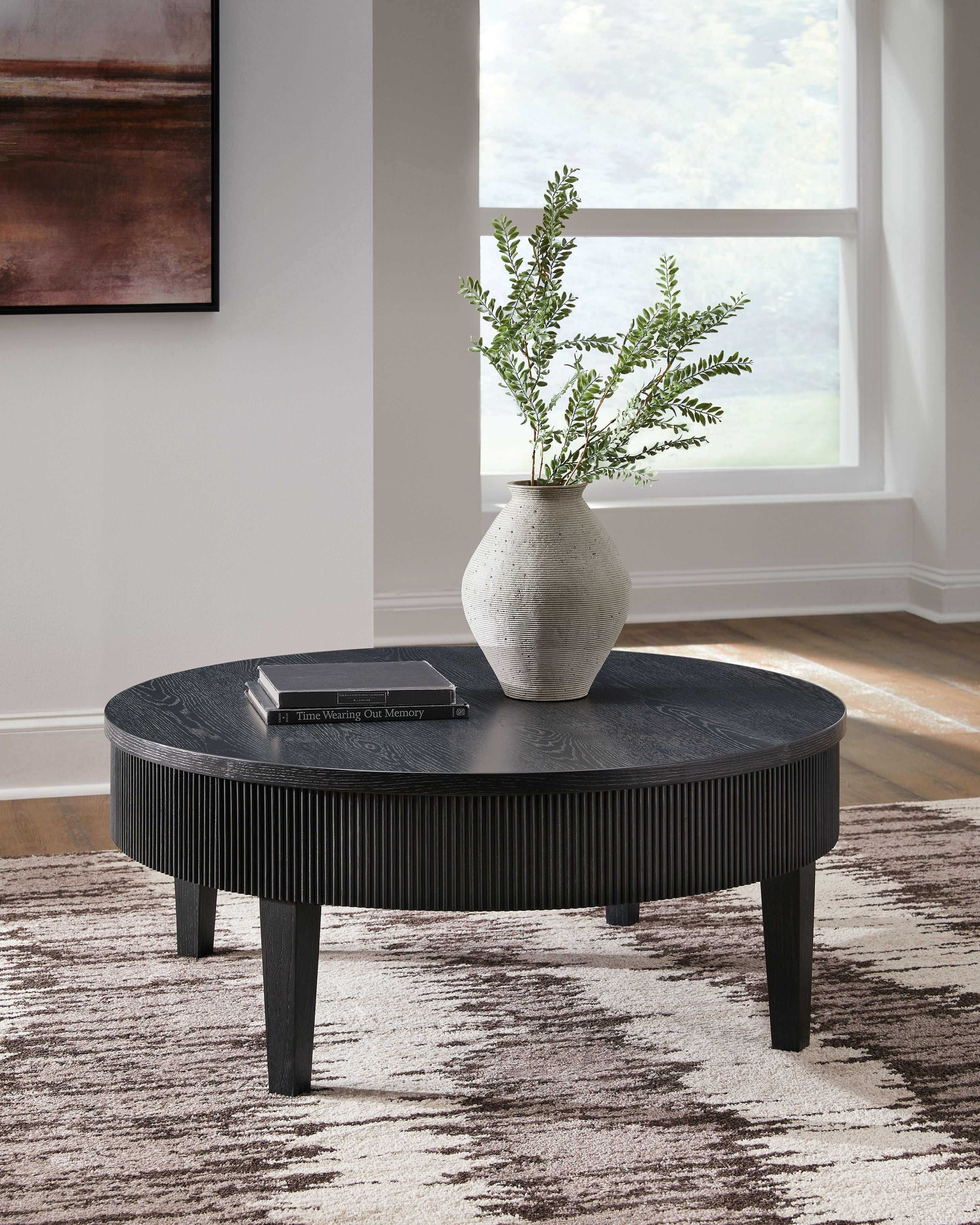 Marstream - Round Cocktail Table - Black