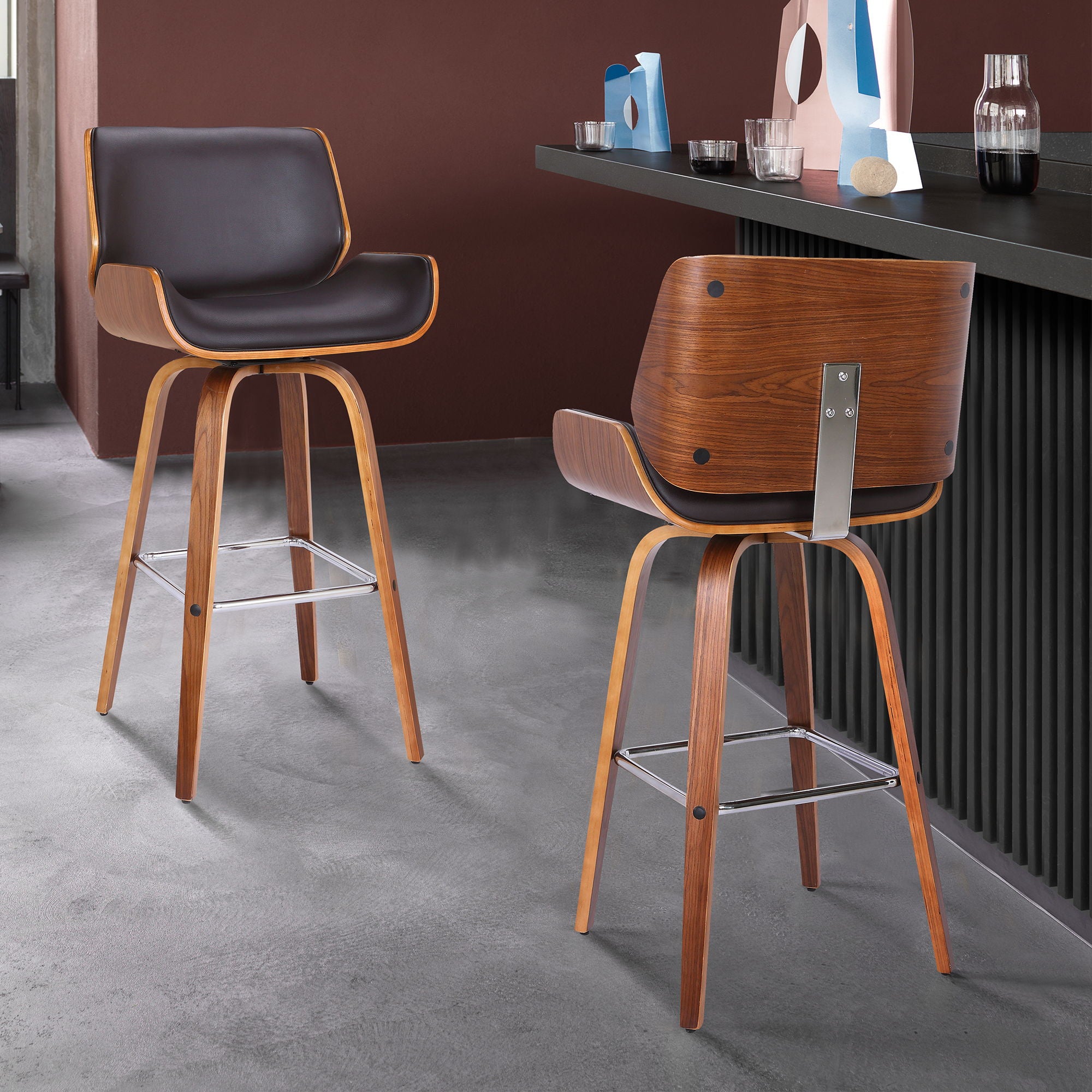 Tyler - 26" Counter Height Swivel Bar Stool