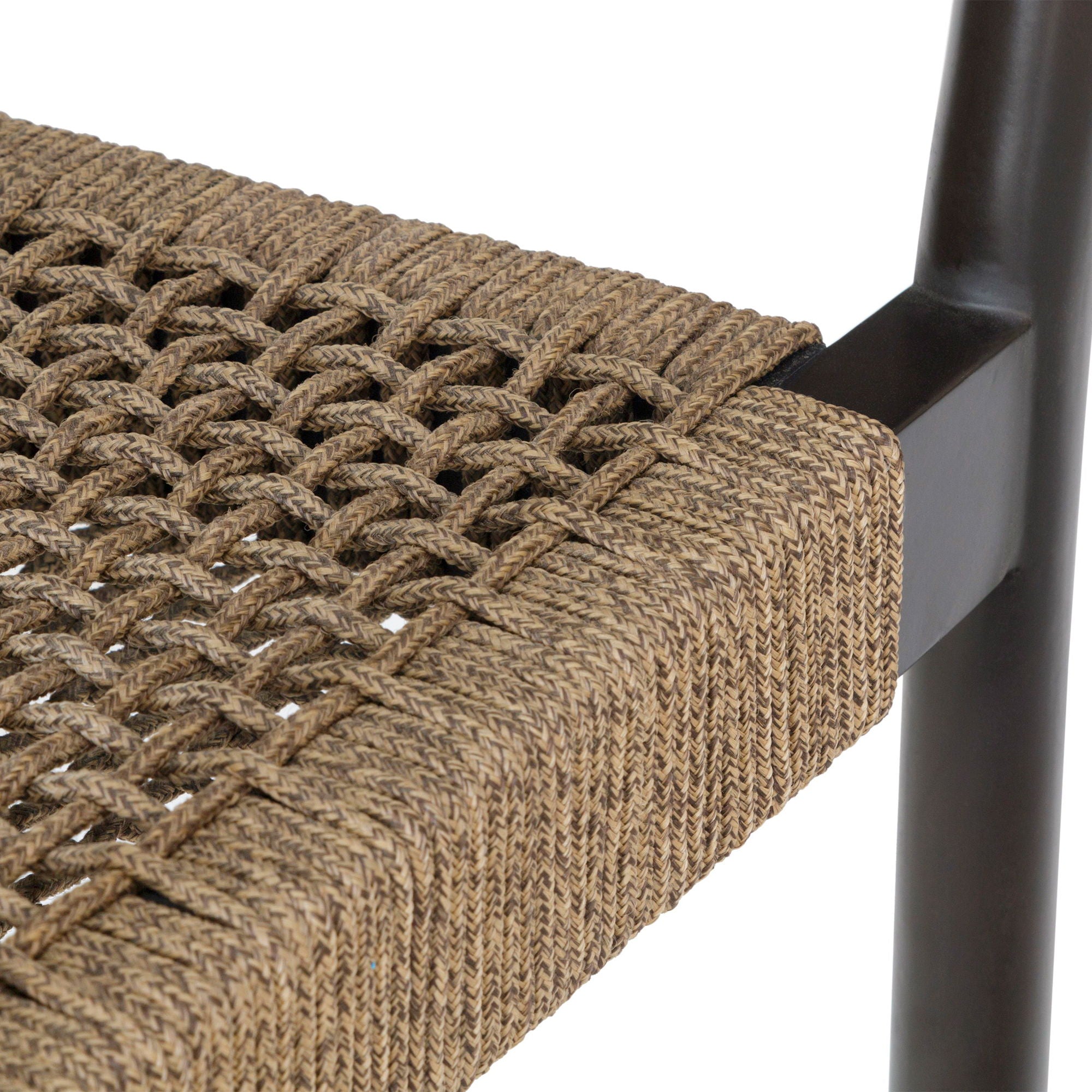 Doris - Outdoor Patio Dining Chair (Set of 2) - Dark Eucalyptus / Truffle