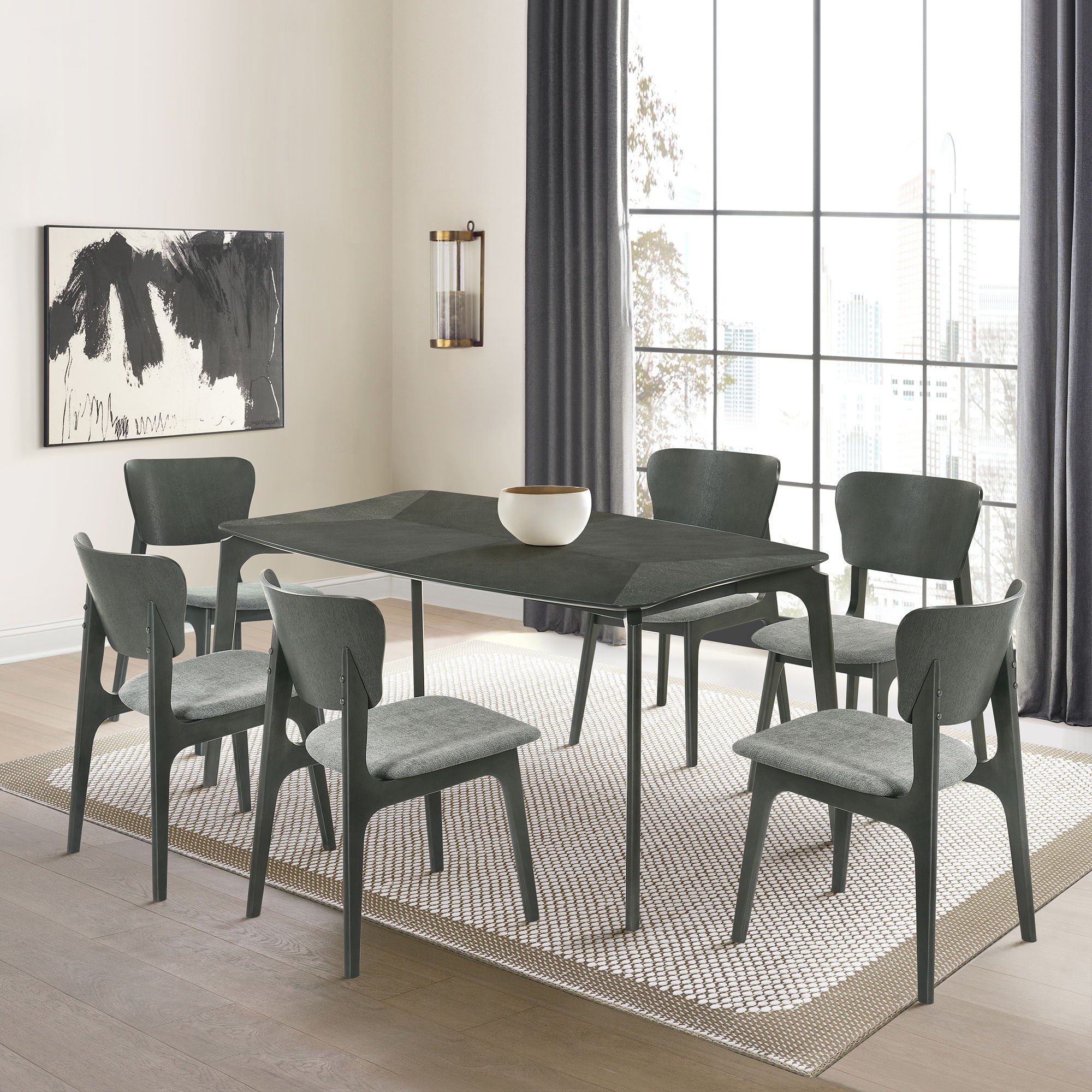 Kalia - Dining Set With Gray Table